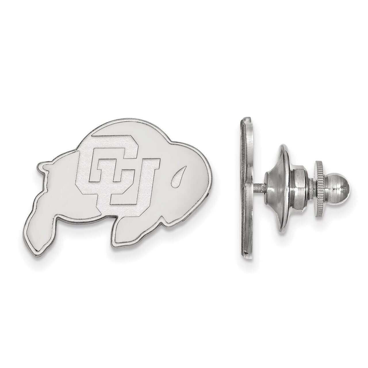University of Colorado Lapel Pin Sterling Silver SS009UCO