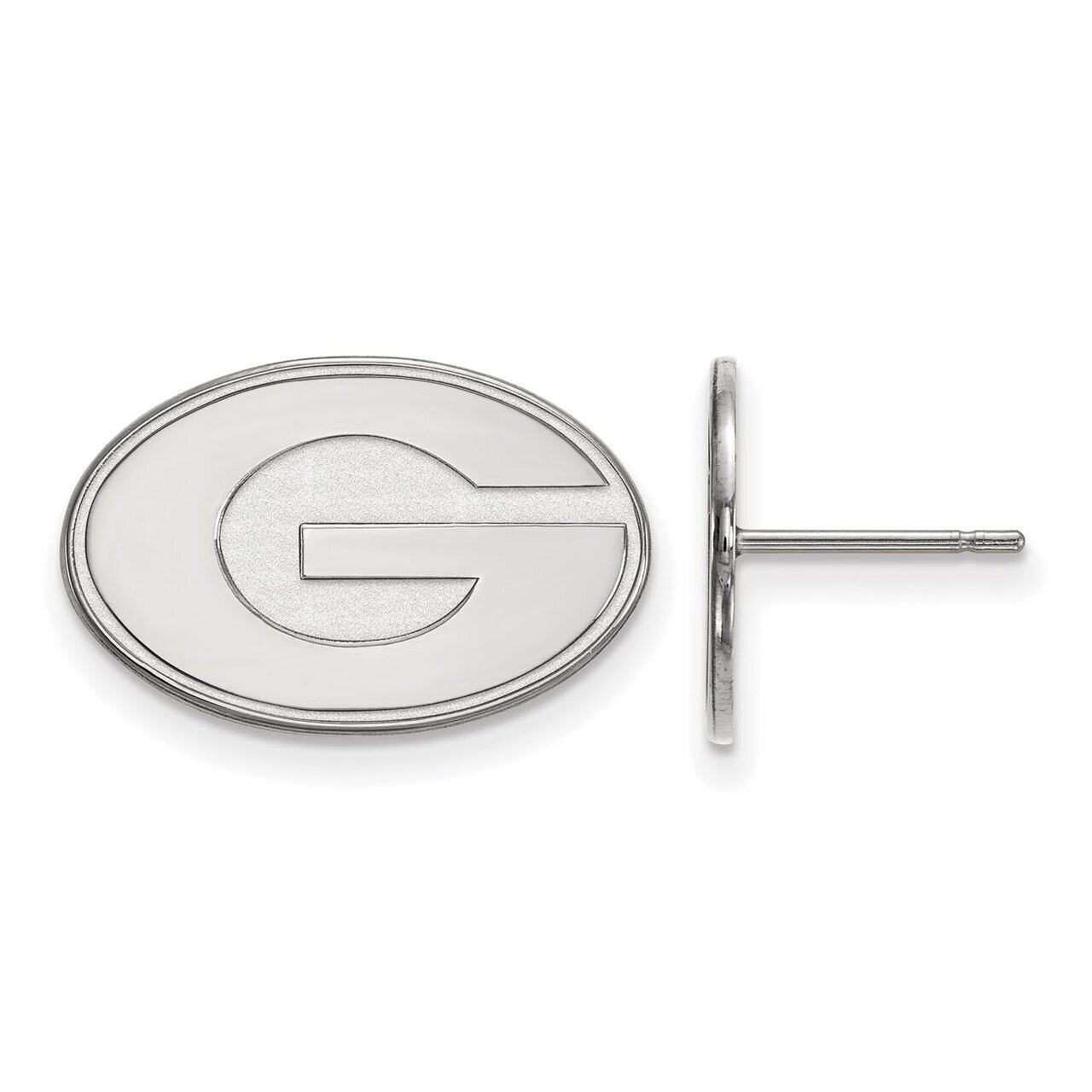 University of Georgia Small Post Earring Sterling Silver SS009UGA