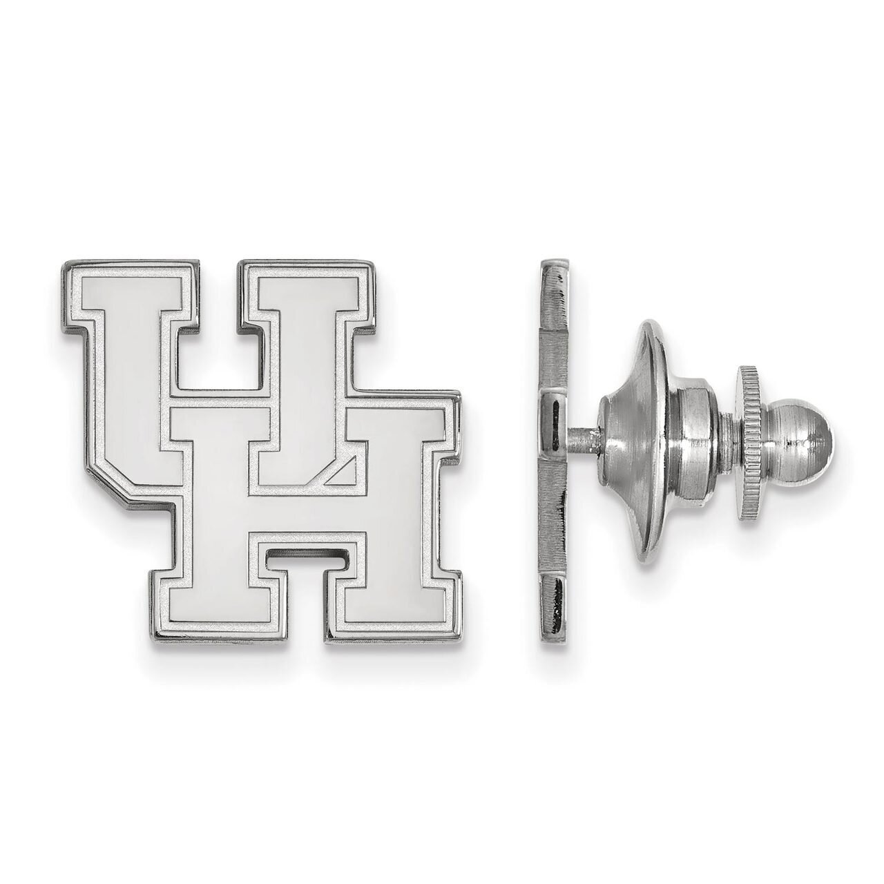 University of Houston Lapel Pin Sterling Silver SS009UHO