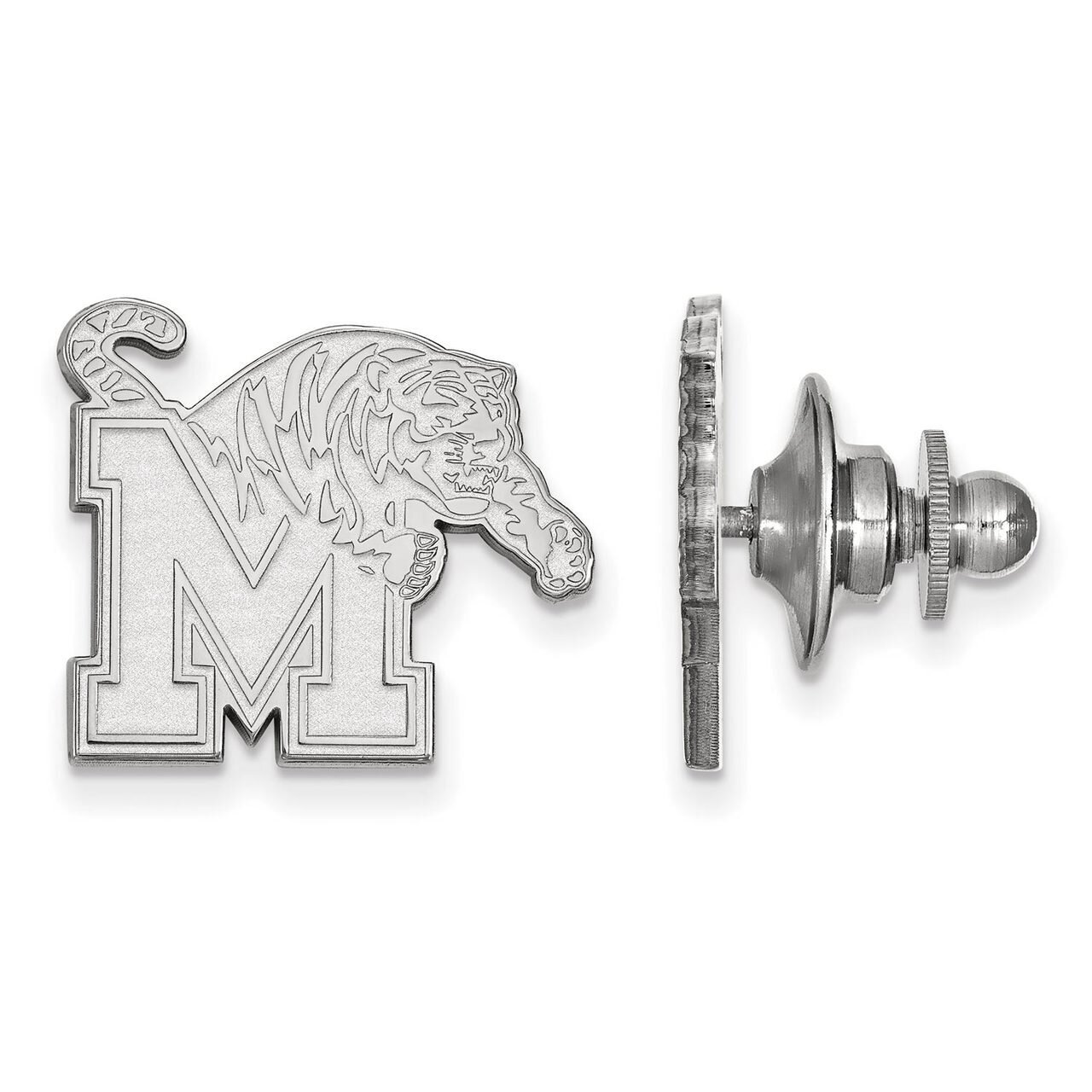 University of Memphis Lapel Pin Sterling Silver SS009UMP