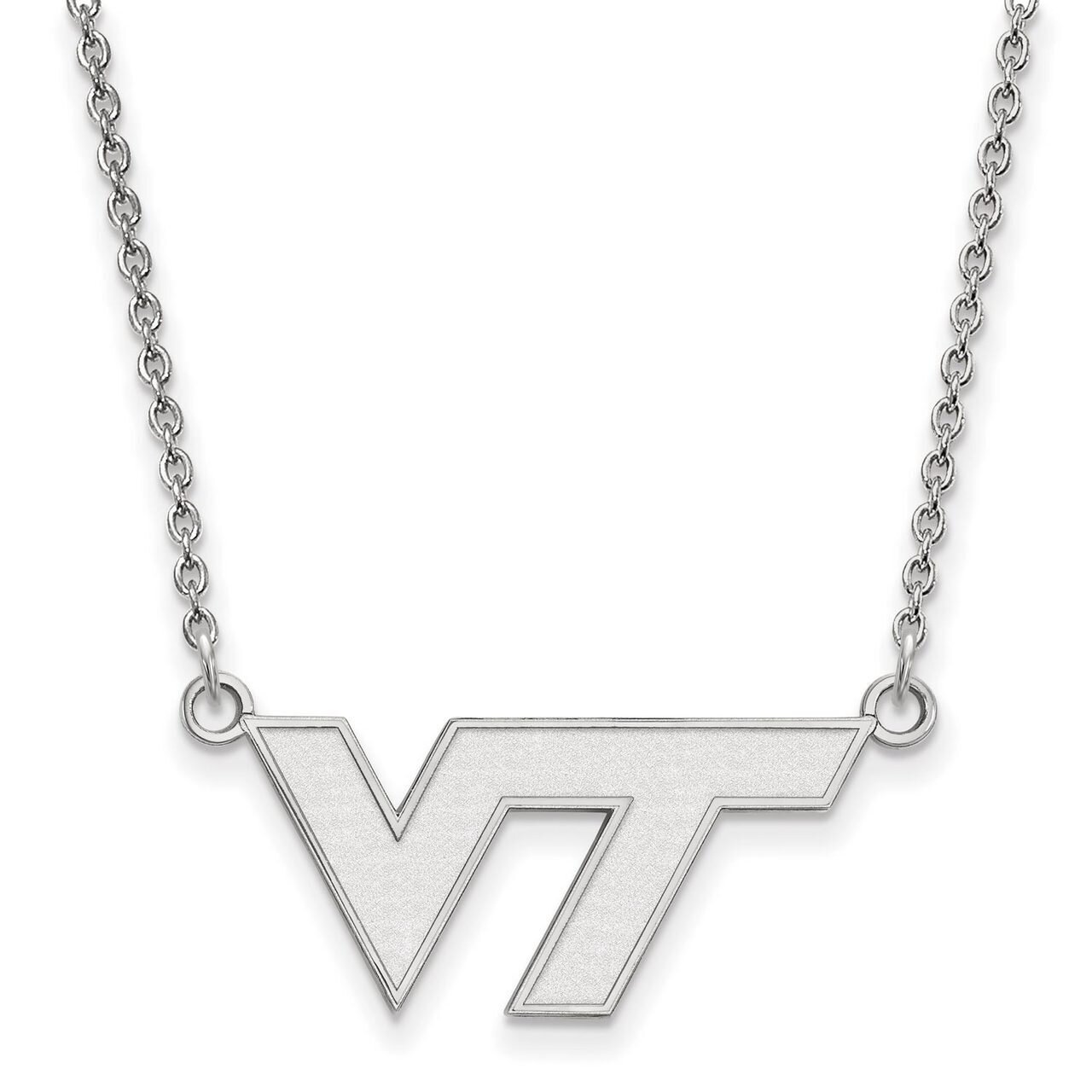 Virginia Tech Small Pendant with Necklace Sterling Silver SS009VTE-18, MPN: SS009VTE-18, 8867747201…