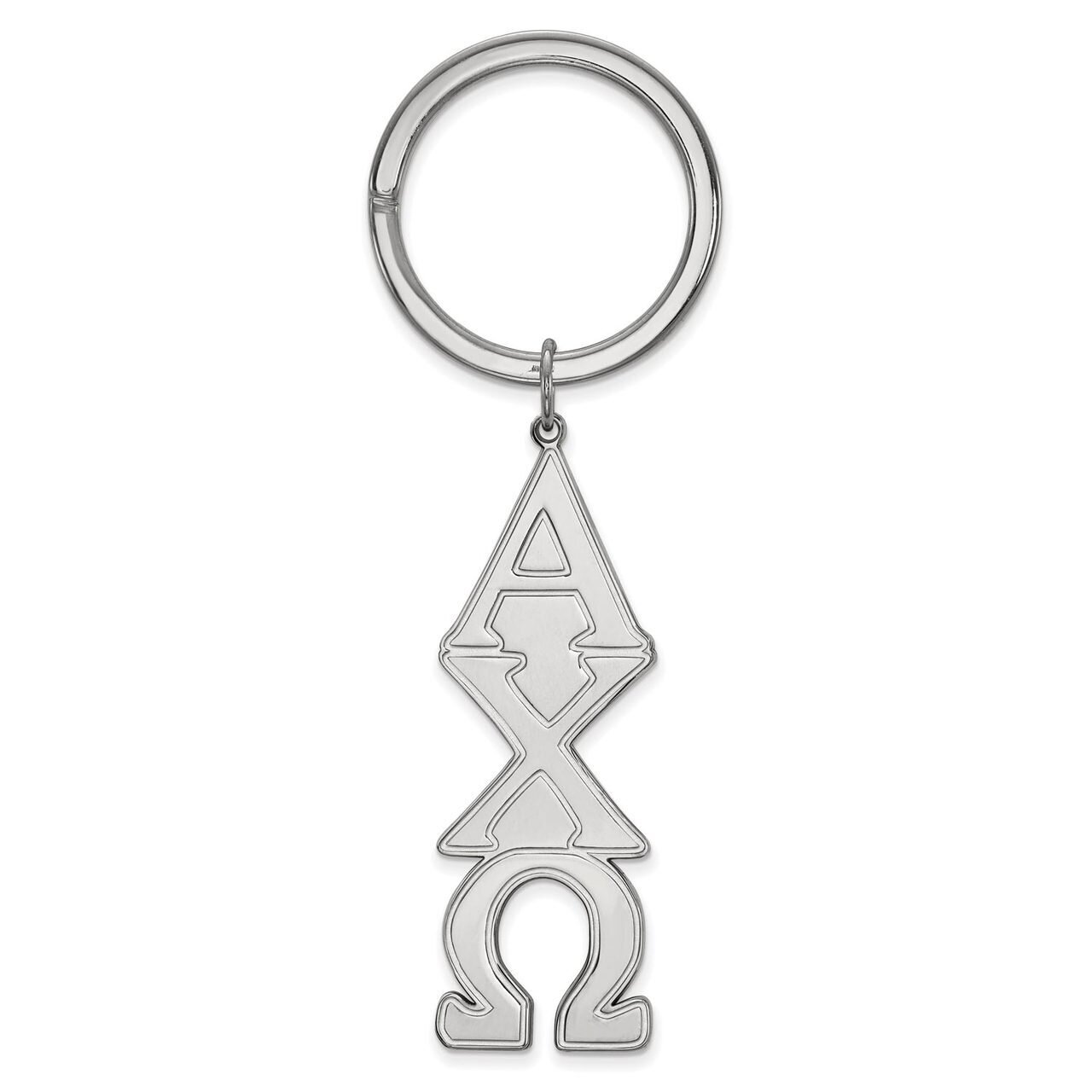 Alpha Chi Omega Key Chain Sterling Silver SS010ACO, MPN: SS010ACO, 886774600529