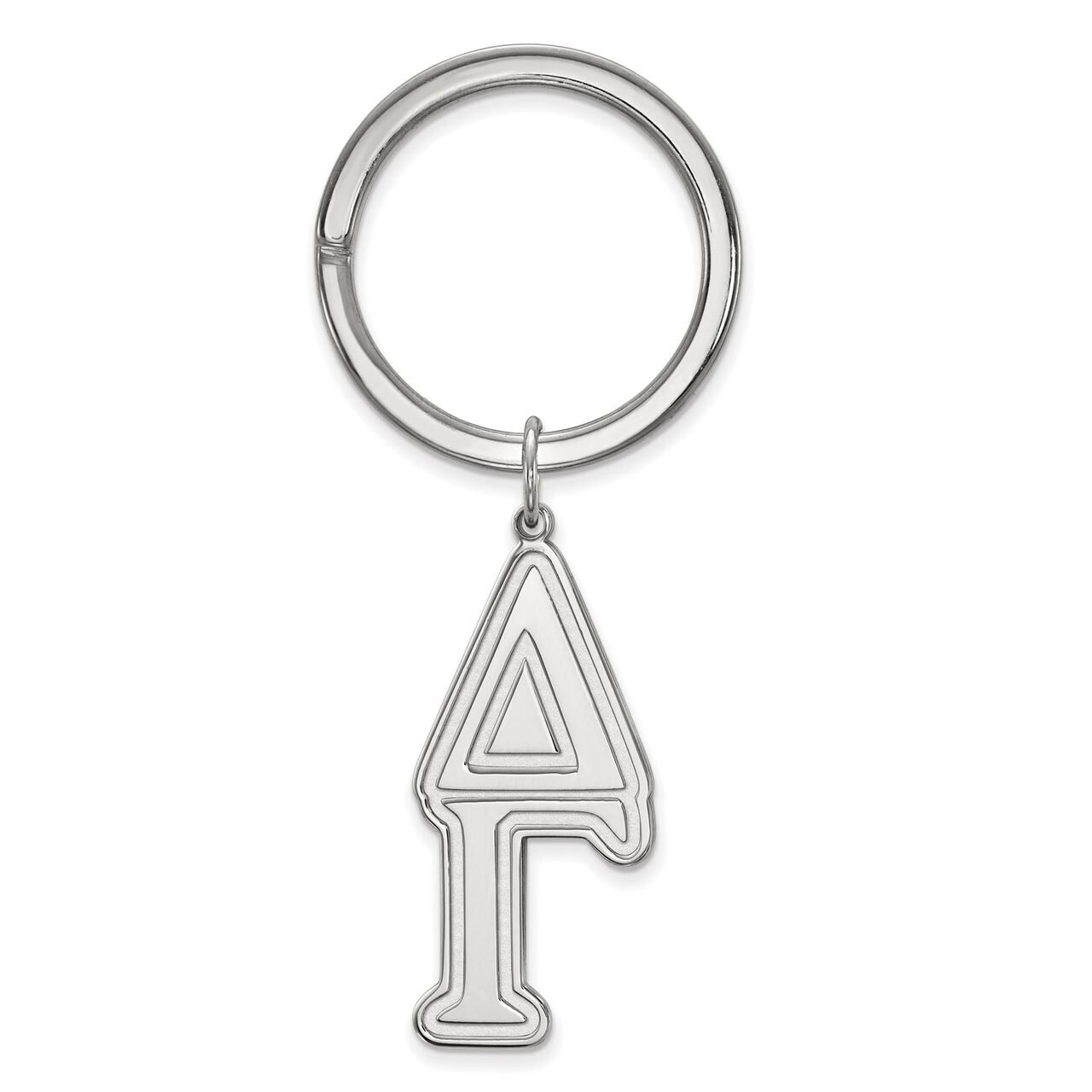 Delta Gamma Key Chain Sterling Silver SS010DG