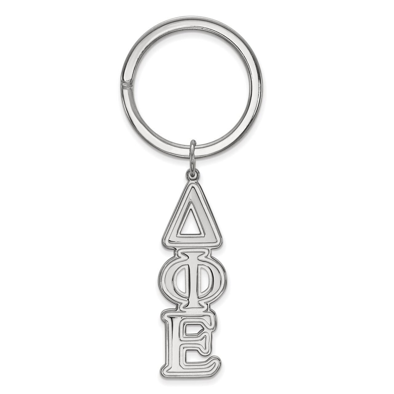 Delta Phi Epsilon Key Chain Sterling Silver SS010DPH, MPN: SS010DPH, 886774600659