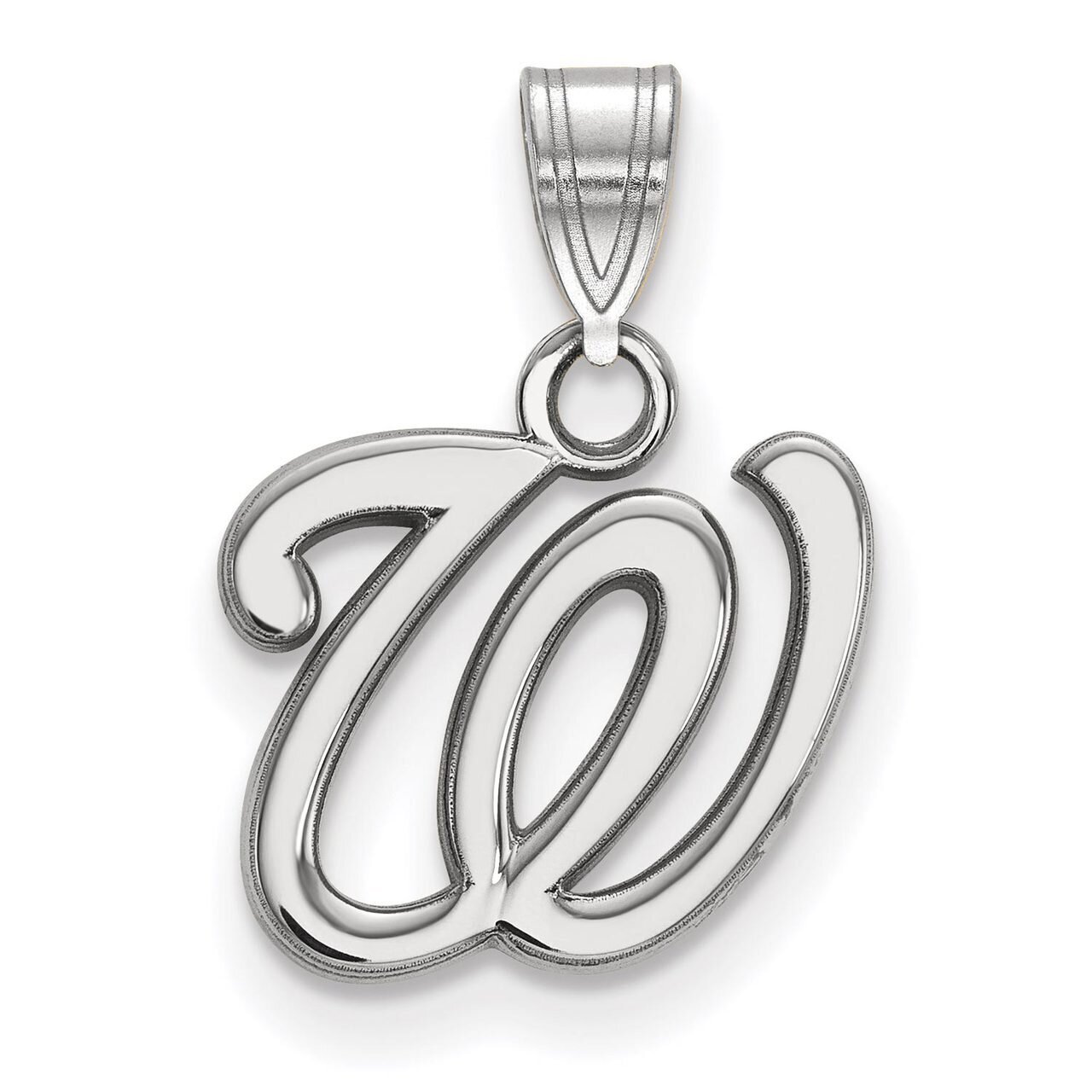 Washington Nationals Small Pendant Sterling Silver SS010NAT, MPN: SS010NAT, 886774626031