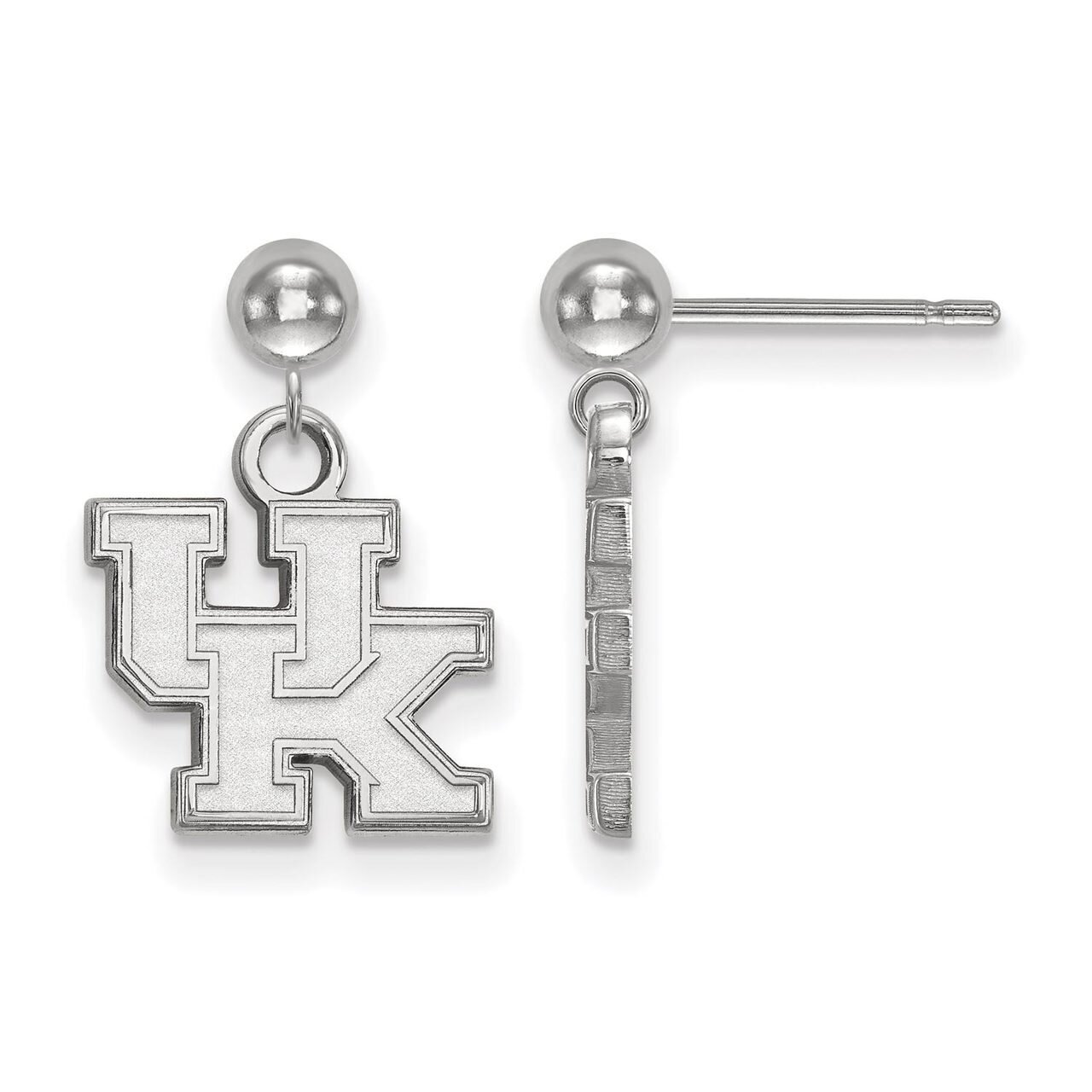 University of Kentucky Earring Dangle Ball Sterling Silver SS010UK