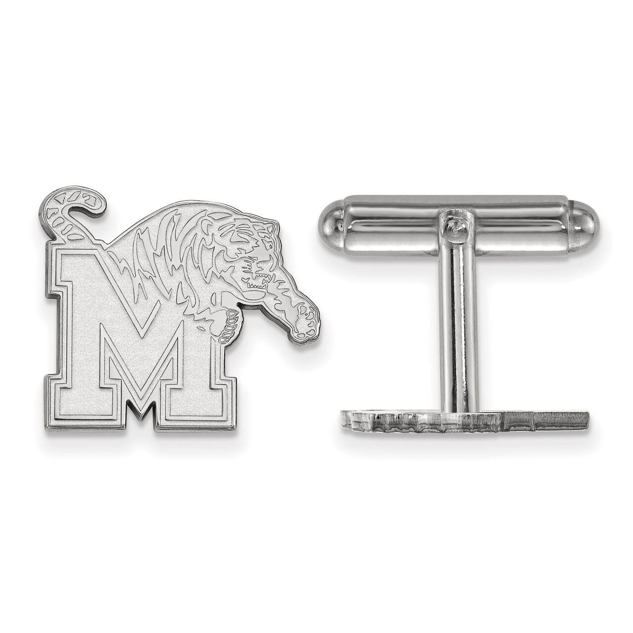 University of Memphis Cuff Link Sterling Silver SS010UMP