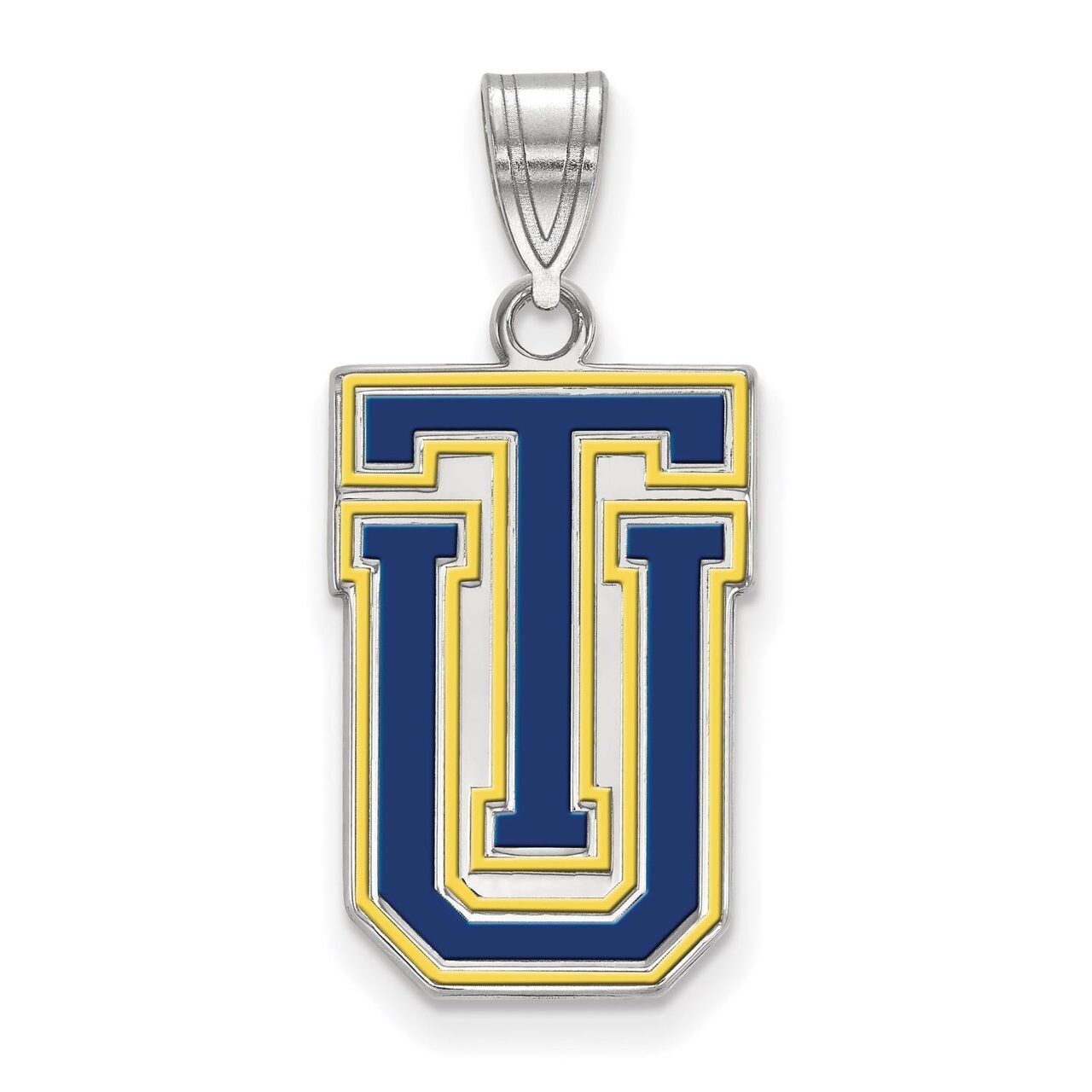 The University of Tulsa Large Enamel Pendant Sterling Silver SS010UTL, MPN: SS010UTL, 886774718132