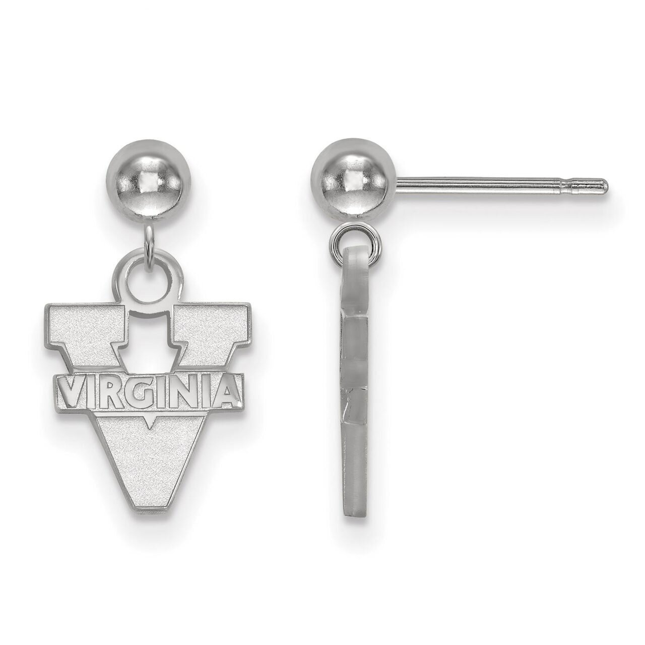University of Virginia Earring Dangle Ball Sterling Silver SS010UVA, MPN: SS010UVA, 886774718323