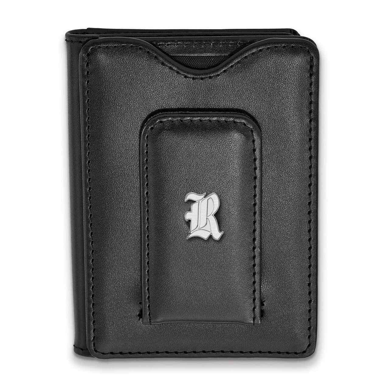 Rice University Black Leather Wallet SS010WMR-W1