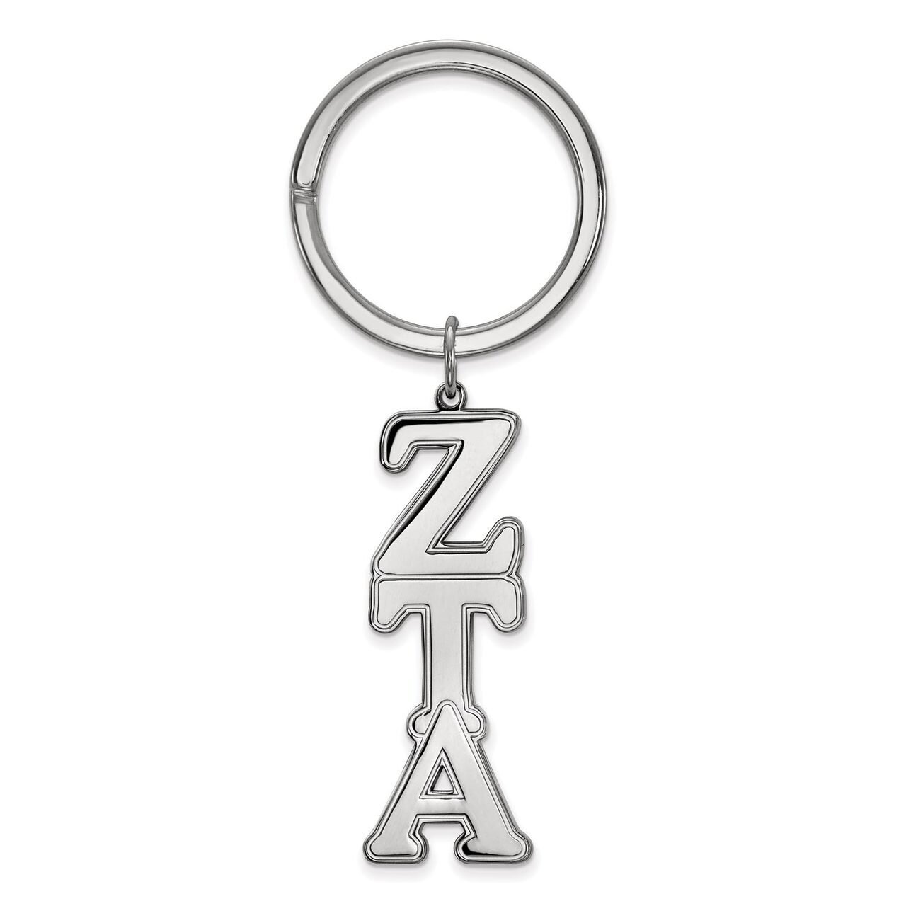 Zeta Tau Alpha Key Chain Sterling Silver SS010ZTA, MPN: SS010ZTA, 886774600772