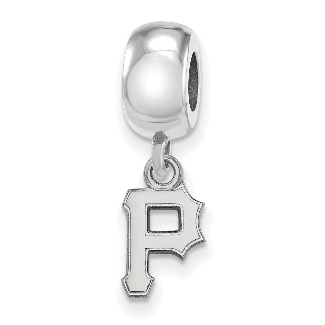 Pittsburgh Pirates Bead Charm Extra Small Dangle Sterling Silver SS011PIR, MPN: SS011PIR, 886774626…