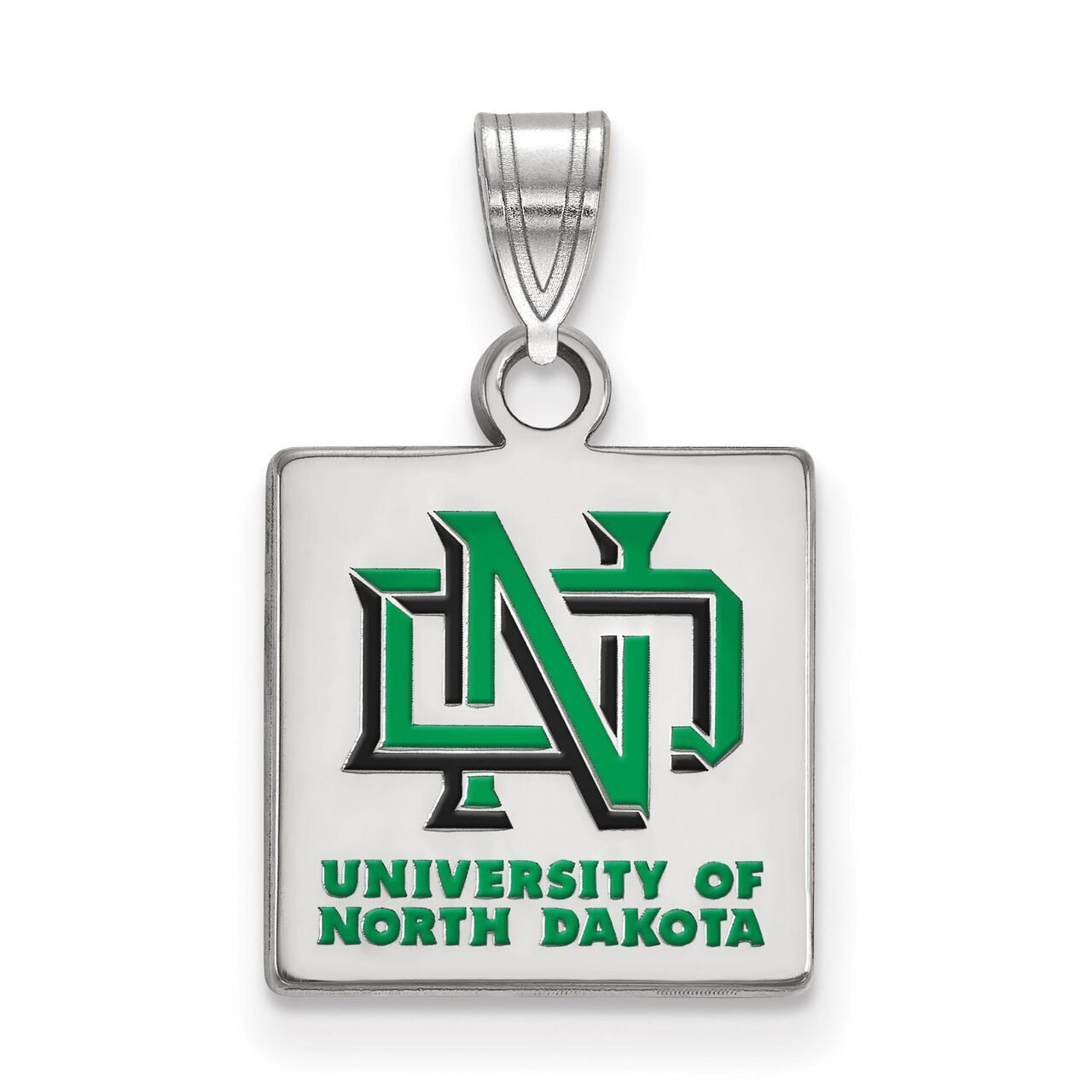University of North Dakota Small Enamel Pendant Sterling Silver SS011UNOD, MPN: SS011UNOD, 88677472…