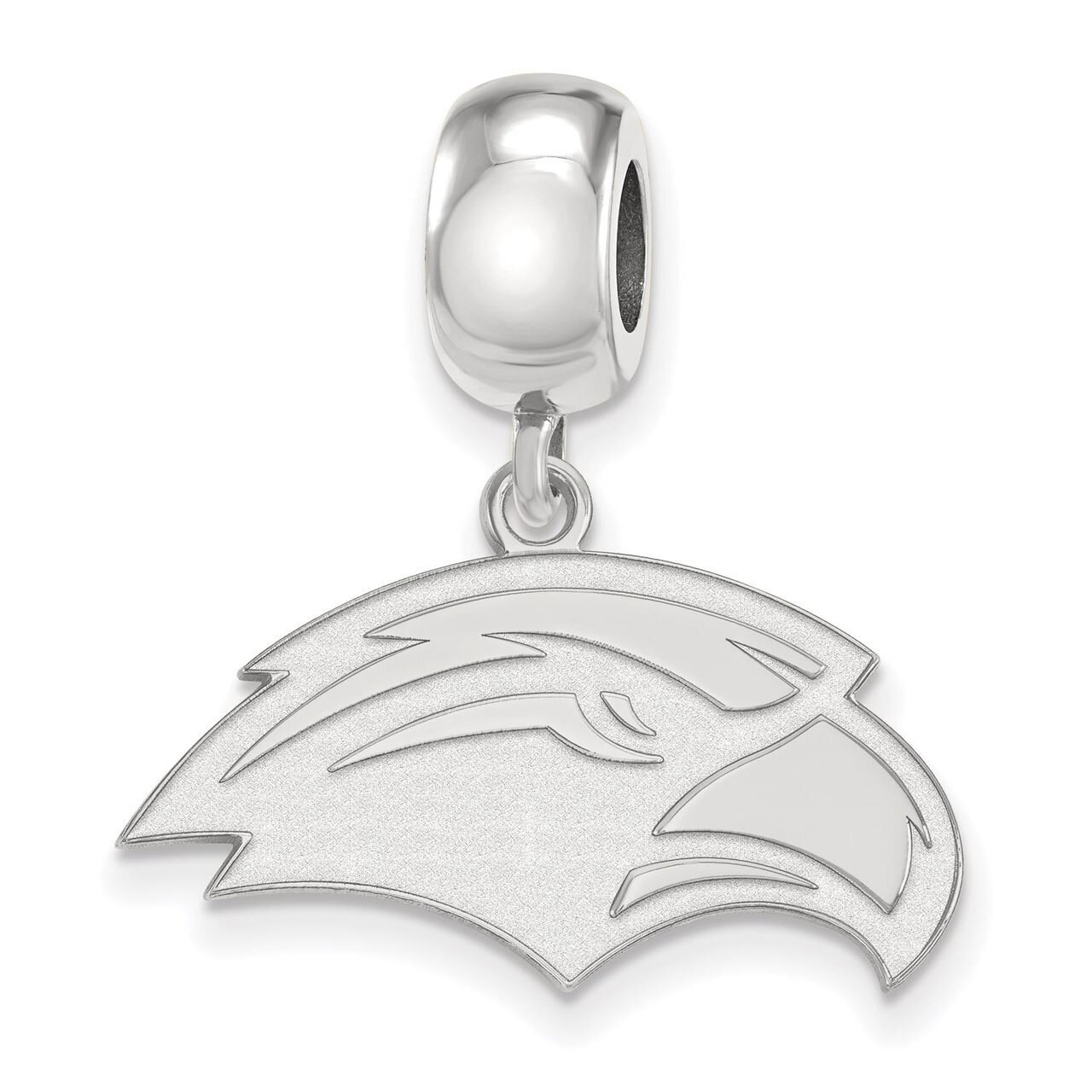 University of Southern Miss Bead Charm Small Dangle Sterling Silver SS011USM