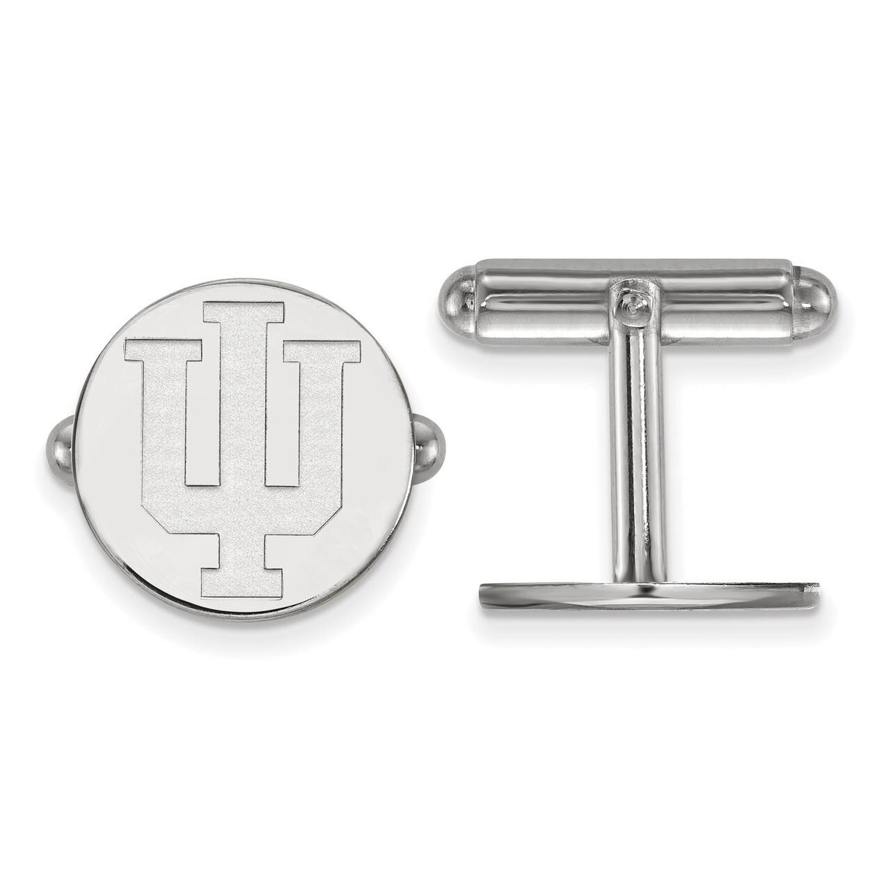 Indiana University Cuff Link Sterling Silver SS012IU