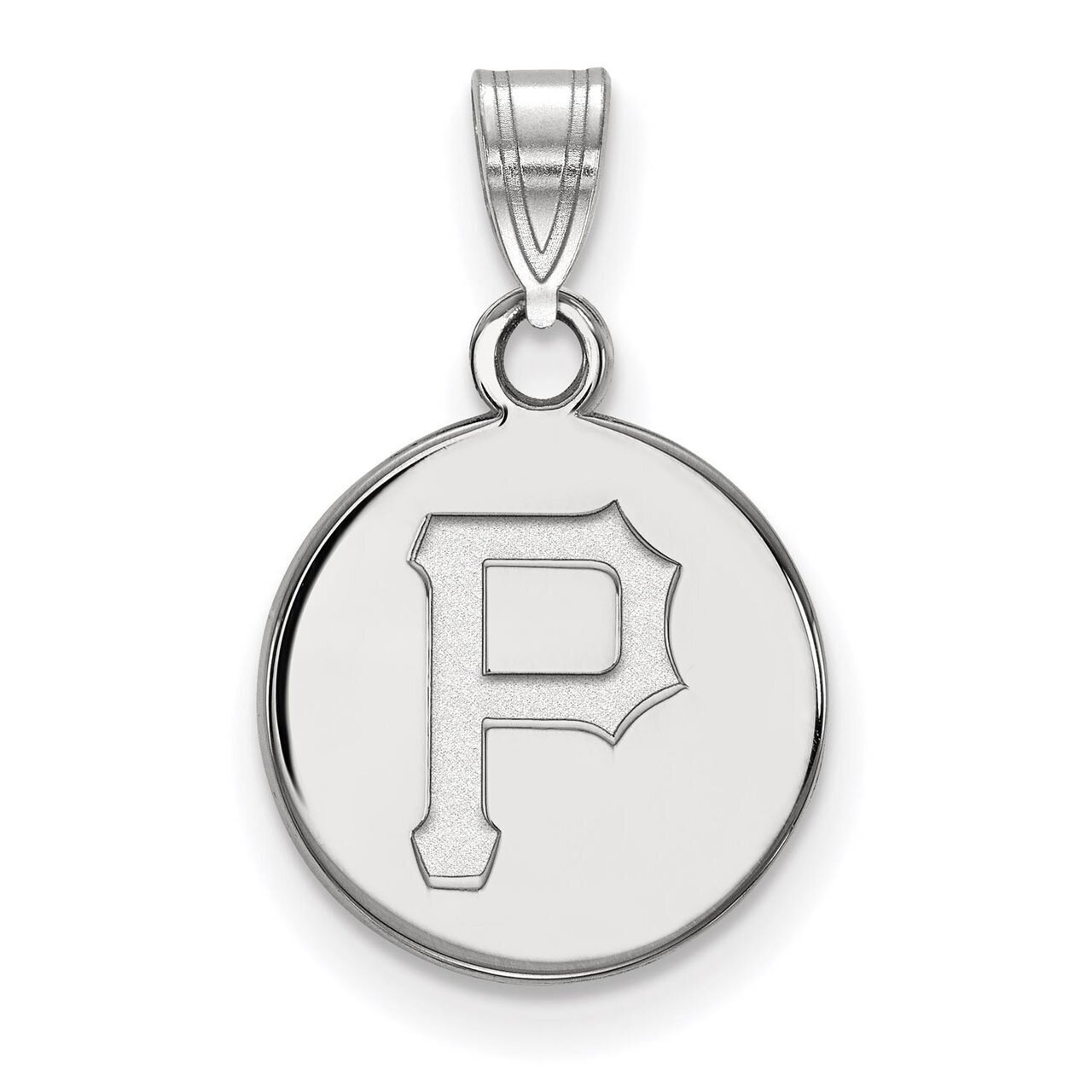 Pittsburgh Pirates Small Disc Pendant Sterling Silver SS012PIR, MPN: SS012PIR, 886774626673