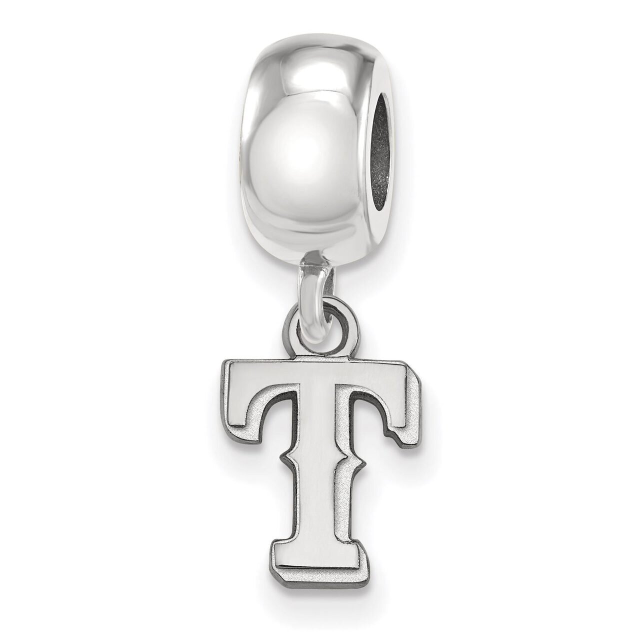 Texas Rangers Bead Charm Extra Small Dangle Sterling Silver SS012RAN, MPN: SS012RAN, 886774626680
