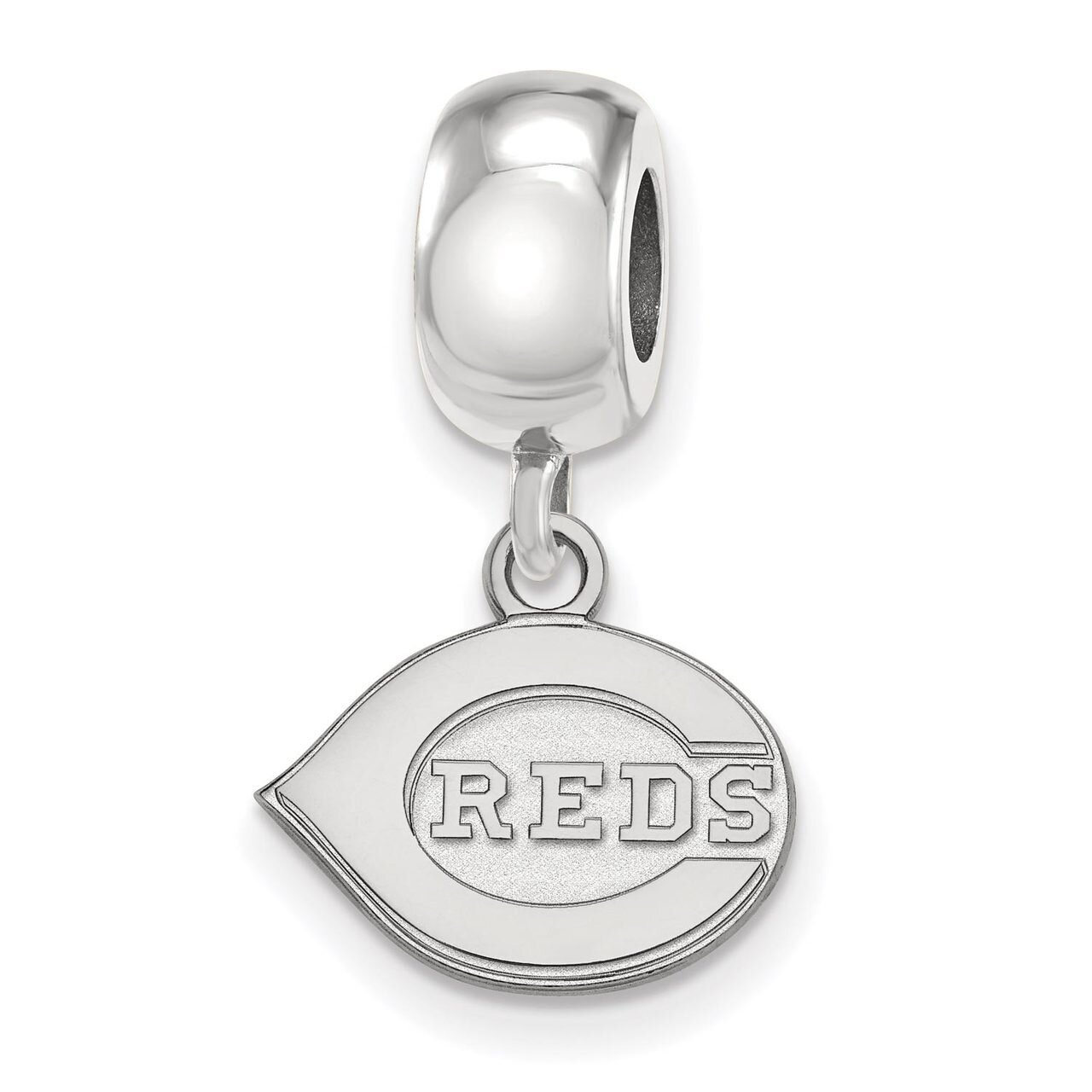 Cincinnati Reds Bead Charm Extra Small Dangle Sterling Silver SS012RDS, MPN: SS012RDS, 886774626697