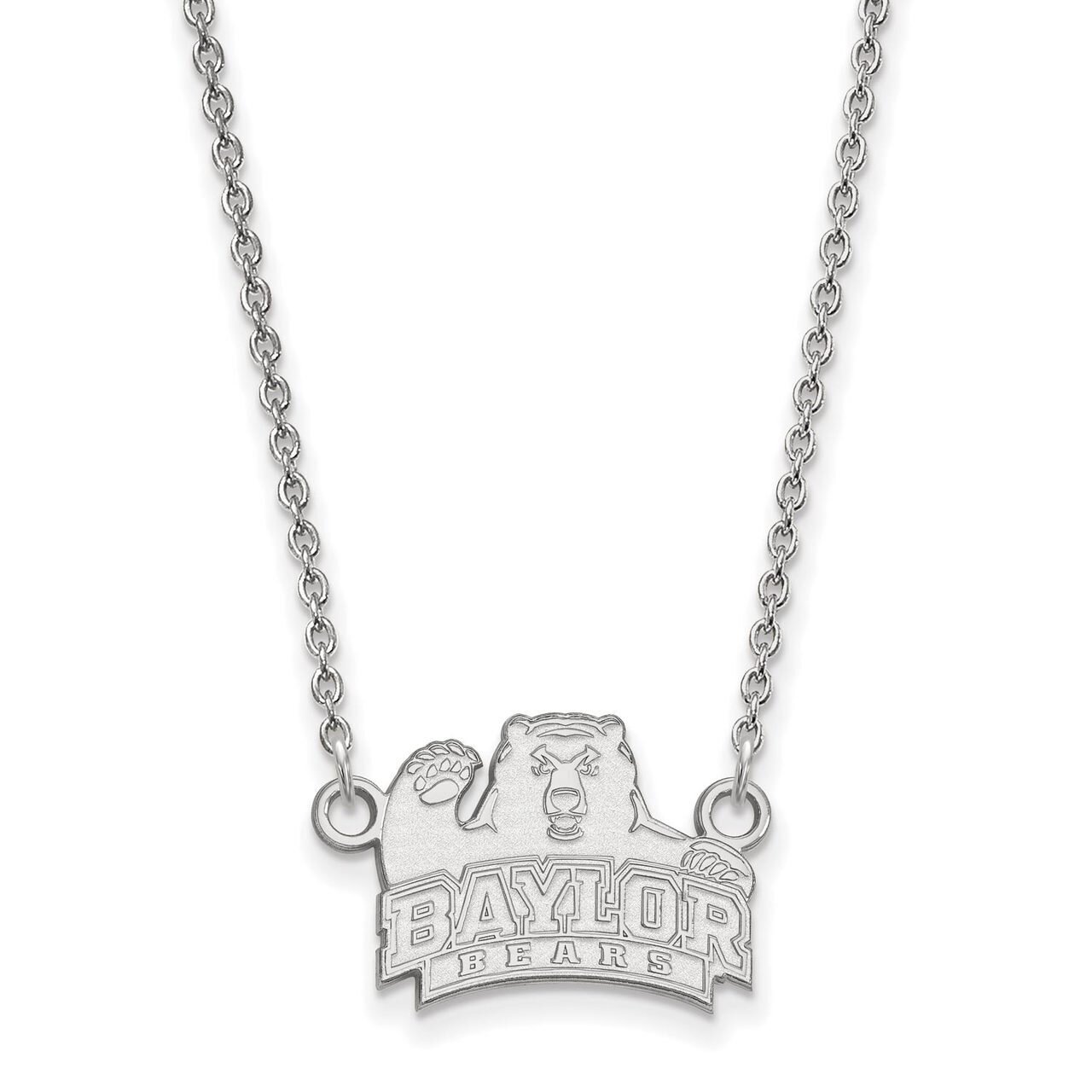 Baylor University Small Pendant with Necklace Sterling Silver SS013BU-18, MPN: SS013BU-18, 88677467…
