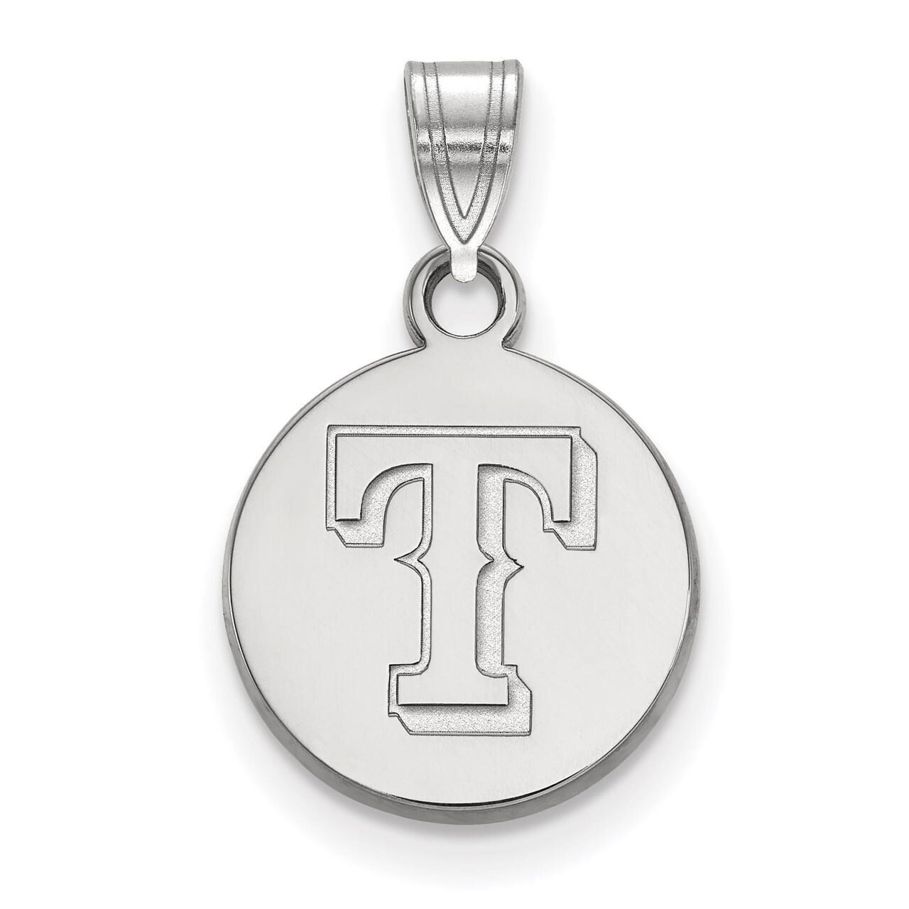 Texas Rangers Small Disc Pendant Sterling Silver SS013RAN, MPN: SS013RAN, 886774626987