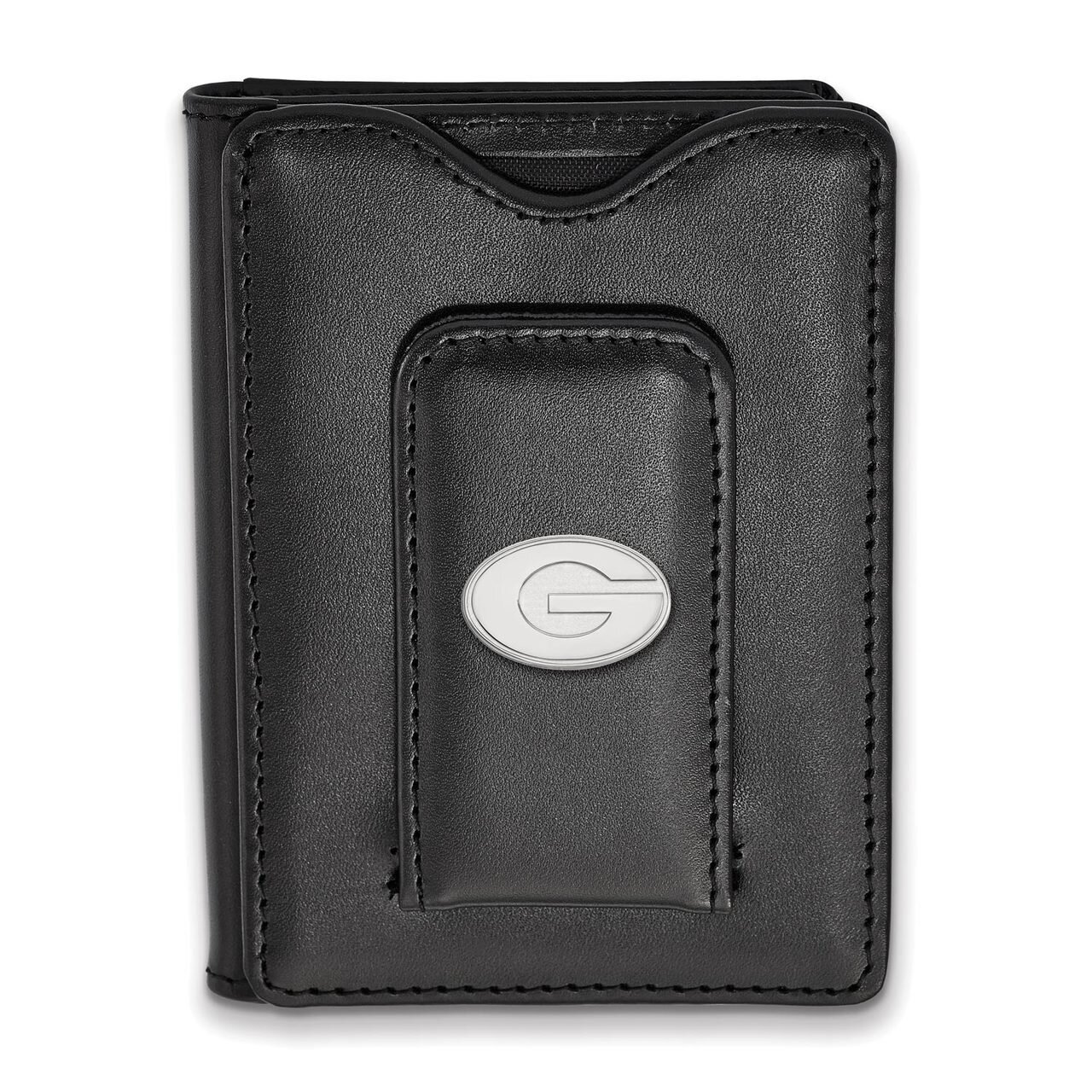 University of Georgia Black Leather Wallet SS013UGA-W1