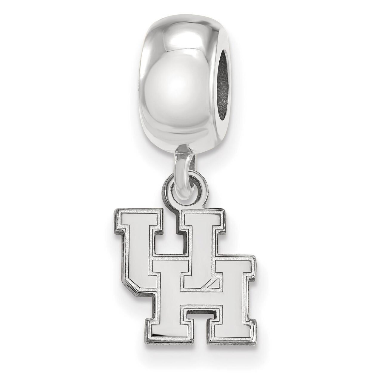 University of Houston Bead Charm Extra Small Dangle Sterling Silver SS013UHO