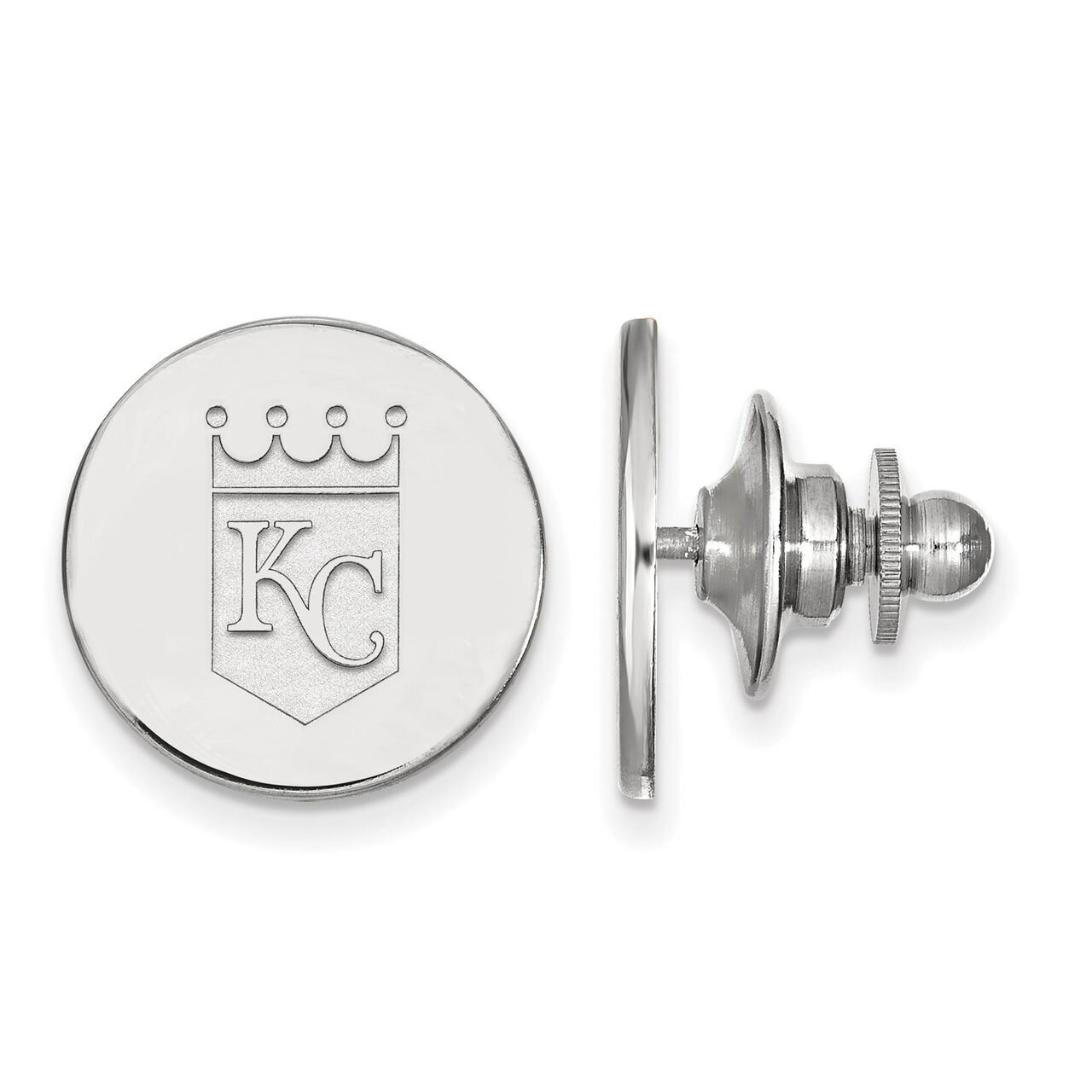 Kansas City Royals Lapel Pin Sterling Silver SS014ROY