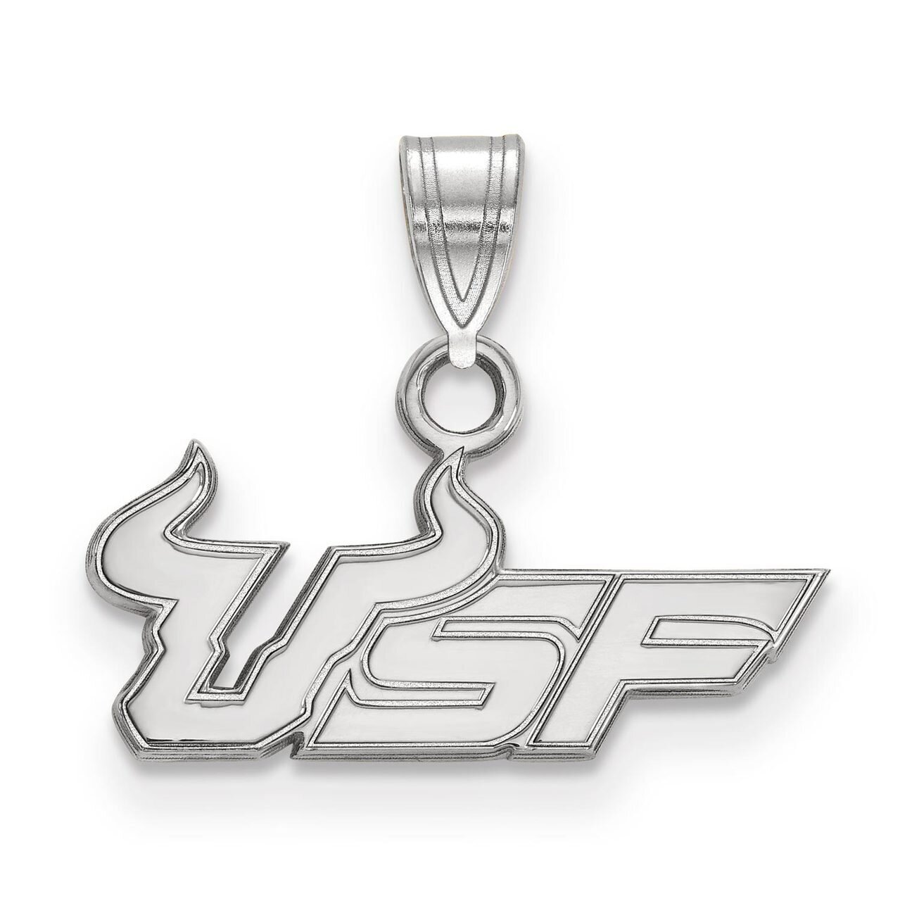 University of South Florida Small Pendant Sterling Silver SS014USFL