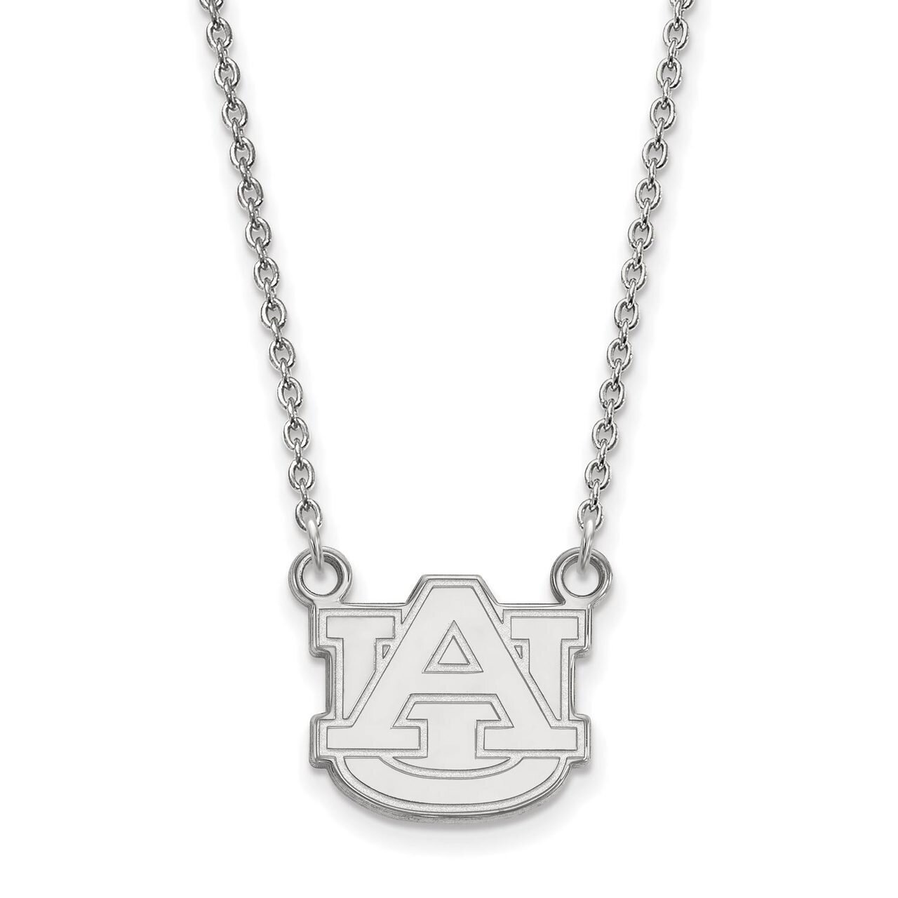 Auburn University Small Pendant with Necklace Sterling Silver SS015AU-18, MPN: SS015AU-18, 88677467…