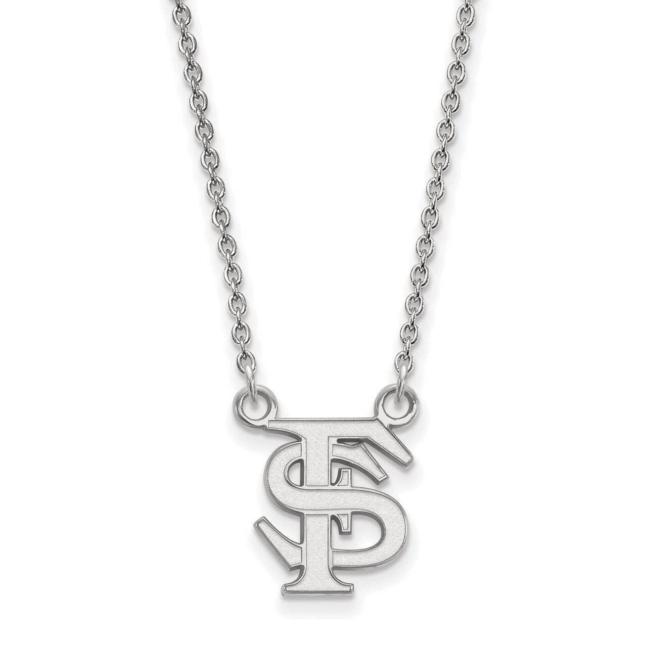 Florida State University Small Pendant with Necklace Sterling Silver SS015FSU-18, MPN: SS015FSU-18,…