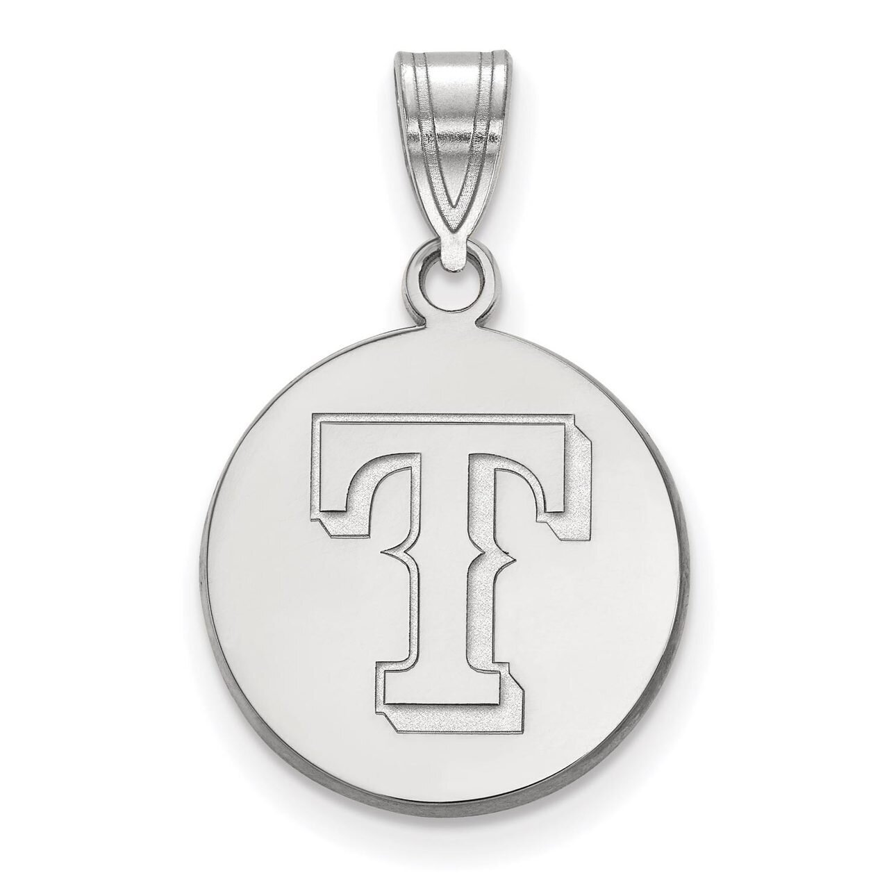 Texas Rangers Medium Disc Pendant Sterling Silver SS015RAN, MPN: SS015RAN, 886774627588