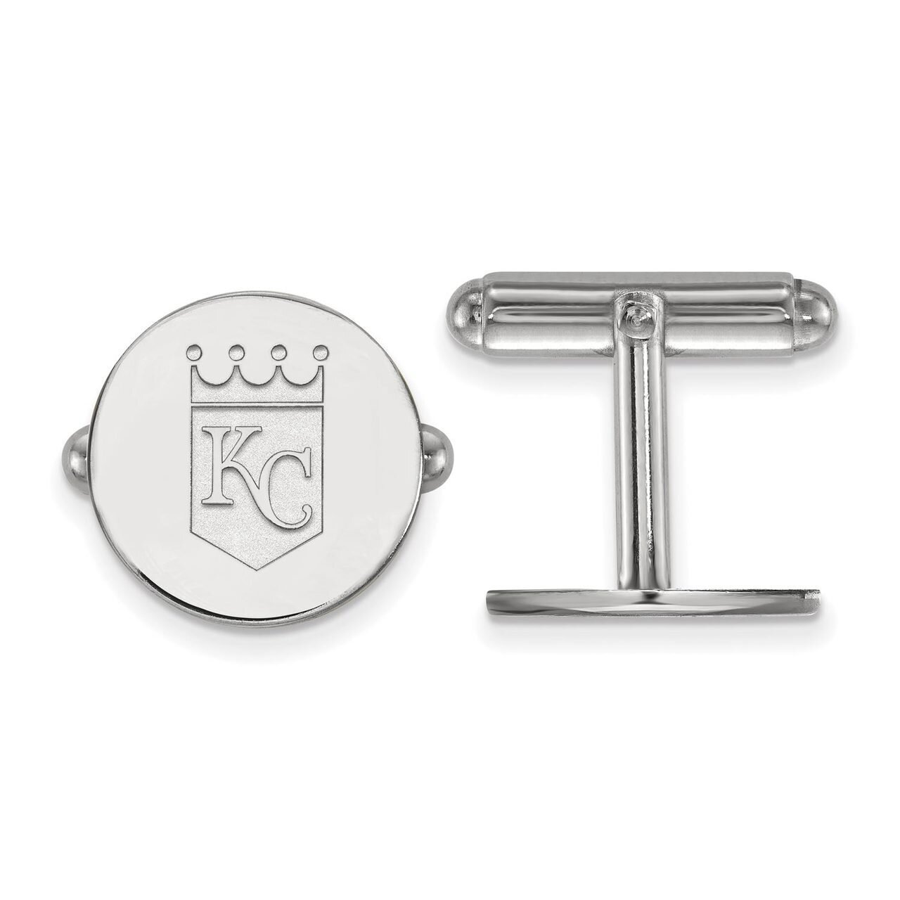 Kansas City Royals Cuff Link Sterling Silver SS015ROY