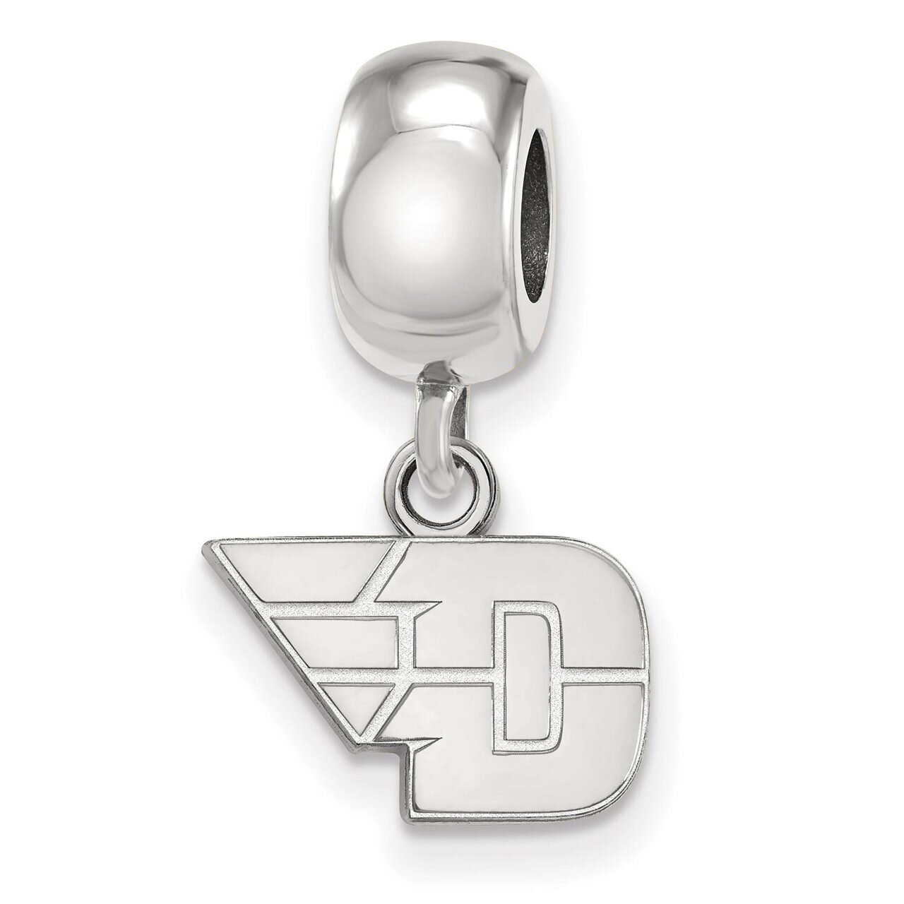 University of Dayton Bead Charm Extra Small Dangle Sterling Silver SS015UD, MPN: SS015UD, 886774724…