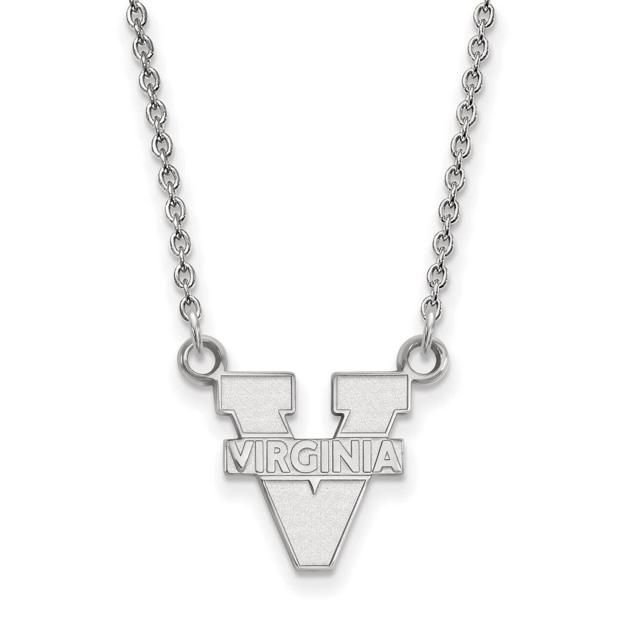 University of Virginia Small Pendant with Necklace Sterling Silver SS015UVA-18, MPN: SS015UVA-18, 8…