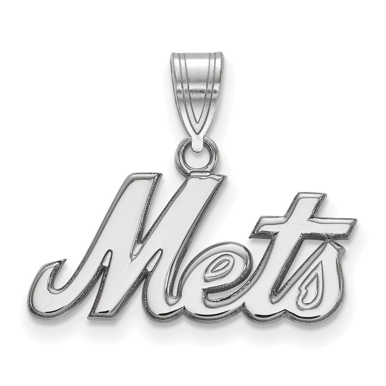 New York Mets Large Pendant Sterling Silver SS016MET