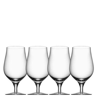 Orrefors Beer Taster Set of 4, MPN: 6312001, 7321646005239