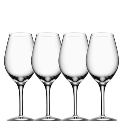 Orrefors More Wine Glass Set of 4, MPN: 6310102, 7321646000319