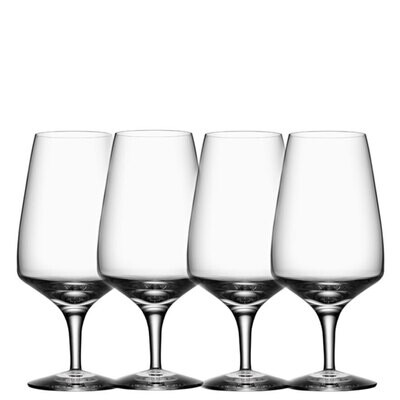 Orrefors Pulse Beer Set of 4, MPN: 6295303, 7321646000128