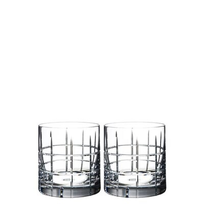 Orrefors Street Double Old Fashion Pair, MPN: 6540104, 7319675401047