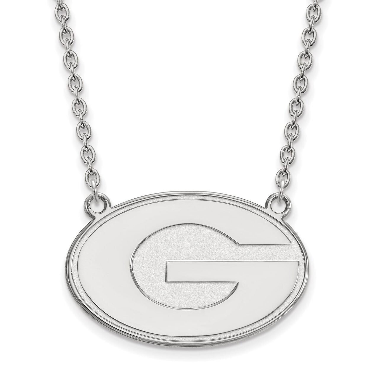 University of Georgia Large Pendant with Necklace Sterling Silver SS016UGA-18, MPN: SS016UGA-18, 88…
