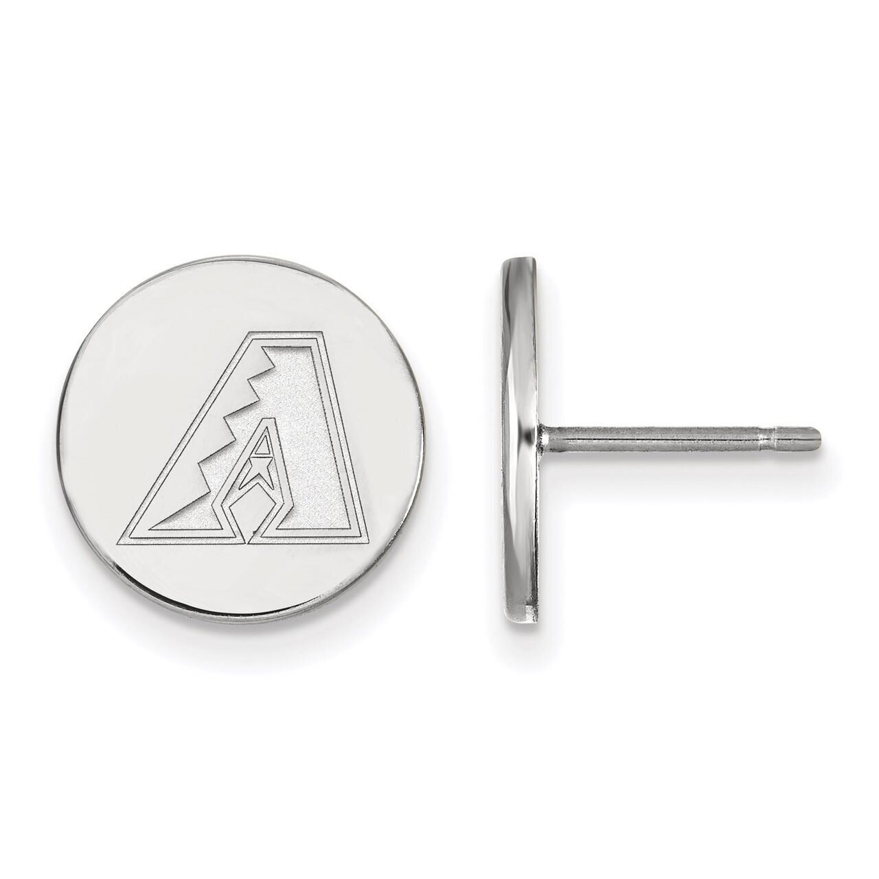 Arizona Diamondbacks Small Disc Earring Sterling Silver SS017DIA, MPN: SS017DIA, 886774628066