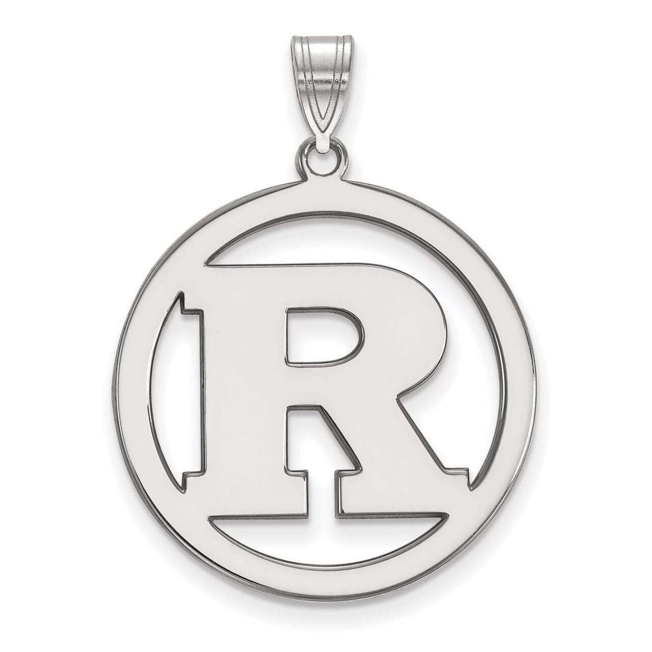 Rutgers L Pendant in Circle Sterling Silver SS017RUT, MPN: SS017RUT, 886774697086
