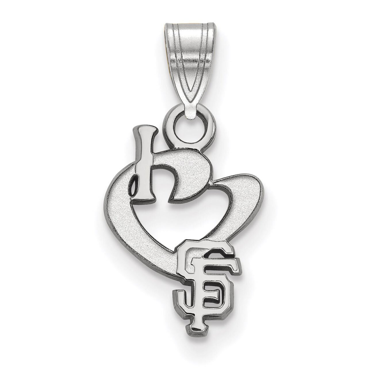 San Francisco Giants Small I love Logo Sterling Silver SS018GIT, MPN: SS018GIT, 886774628387