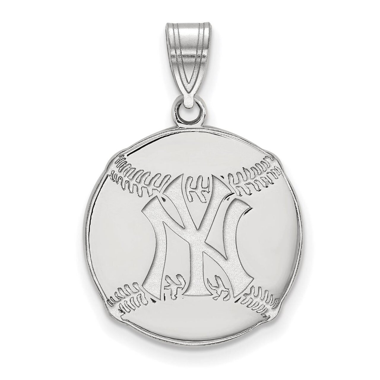 New York Yankees Pendant in Baseball Sterling Silver SS018YAN, MPN: SS018YAN, 886774628554