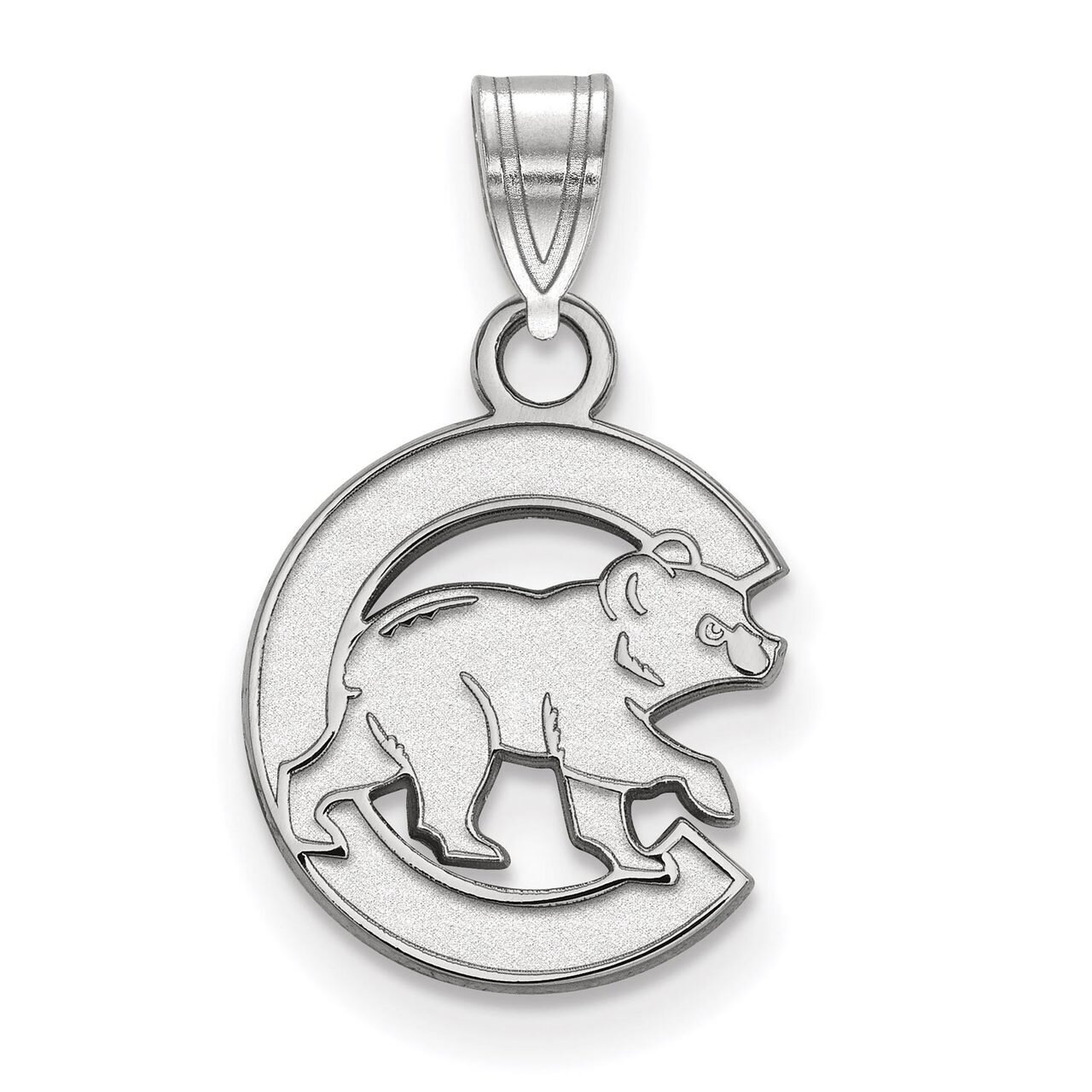 Chicago Cubs Small Pendant Sterling Silver SS019CUB