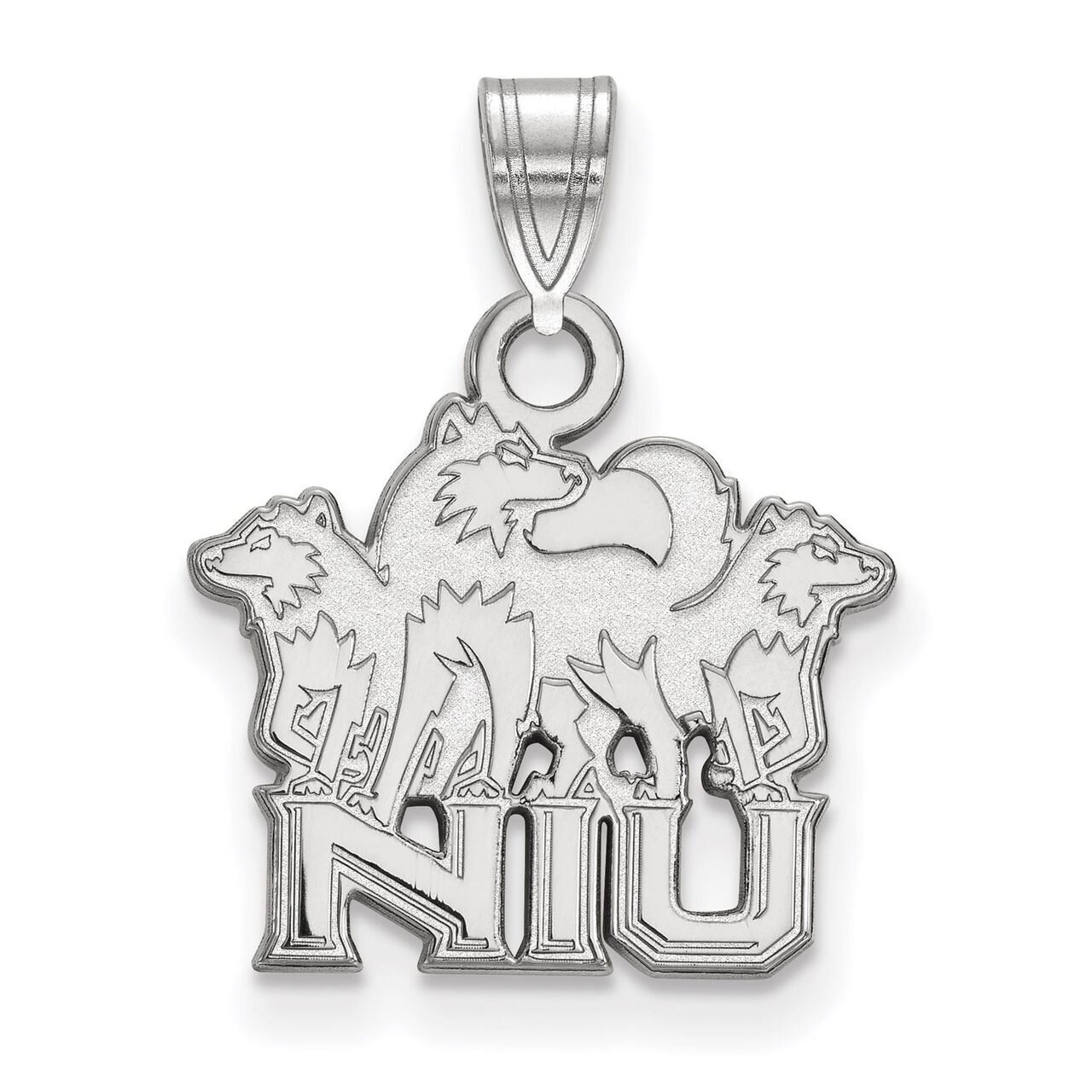Northern Illinois University Small Pendant Sterling Silver SS019NIU, MPN: SS019NIU, 886774692753