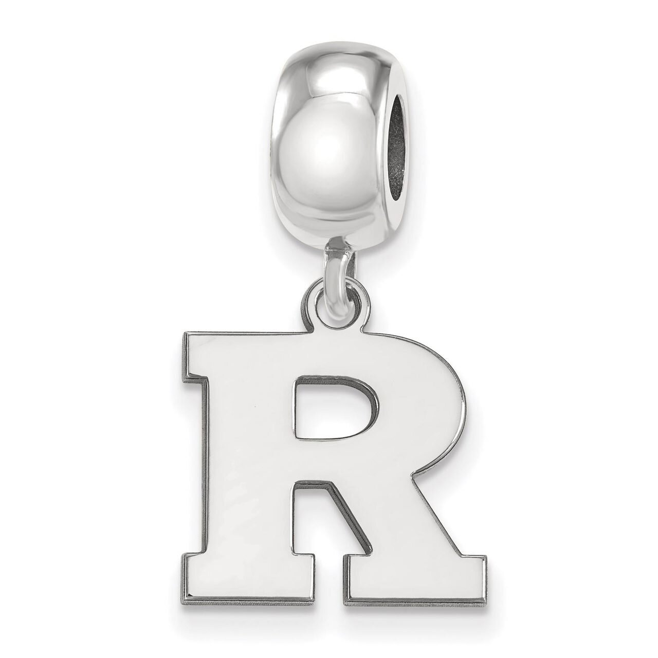 Rutgers Bead Charm Small Dangle Sterling Silver SS019RUT, MPN: SS019RUT, 886774697062
