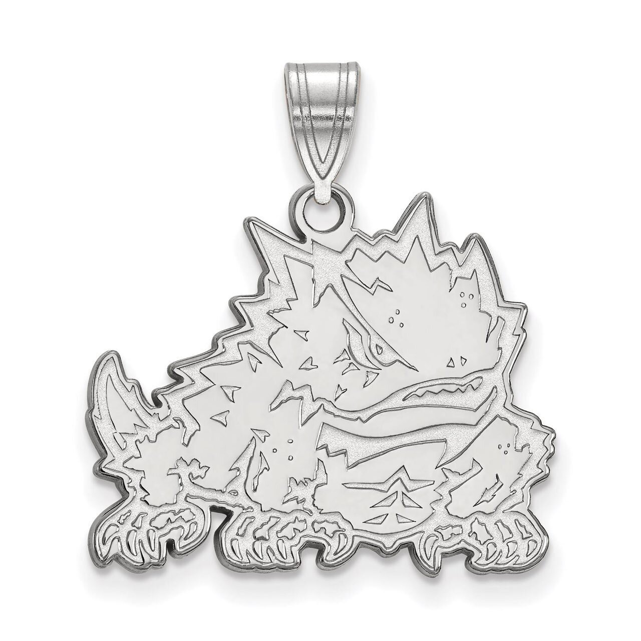 Texas Christian University Large Pendant Sterling Silver SS019TCU, MPN: SS019TCU, 886774700410