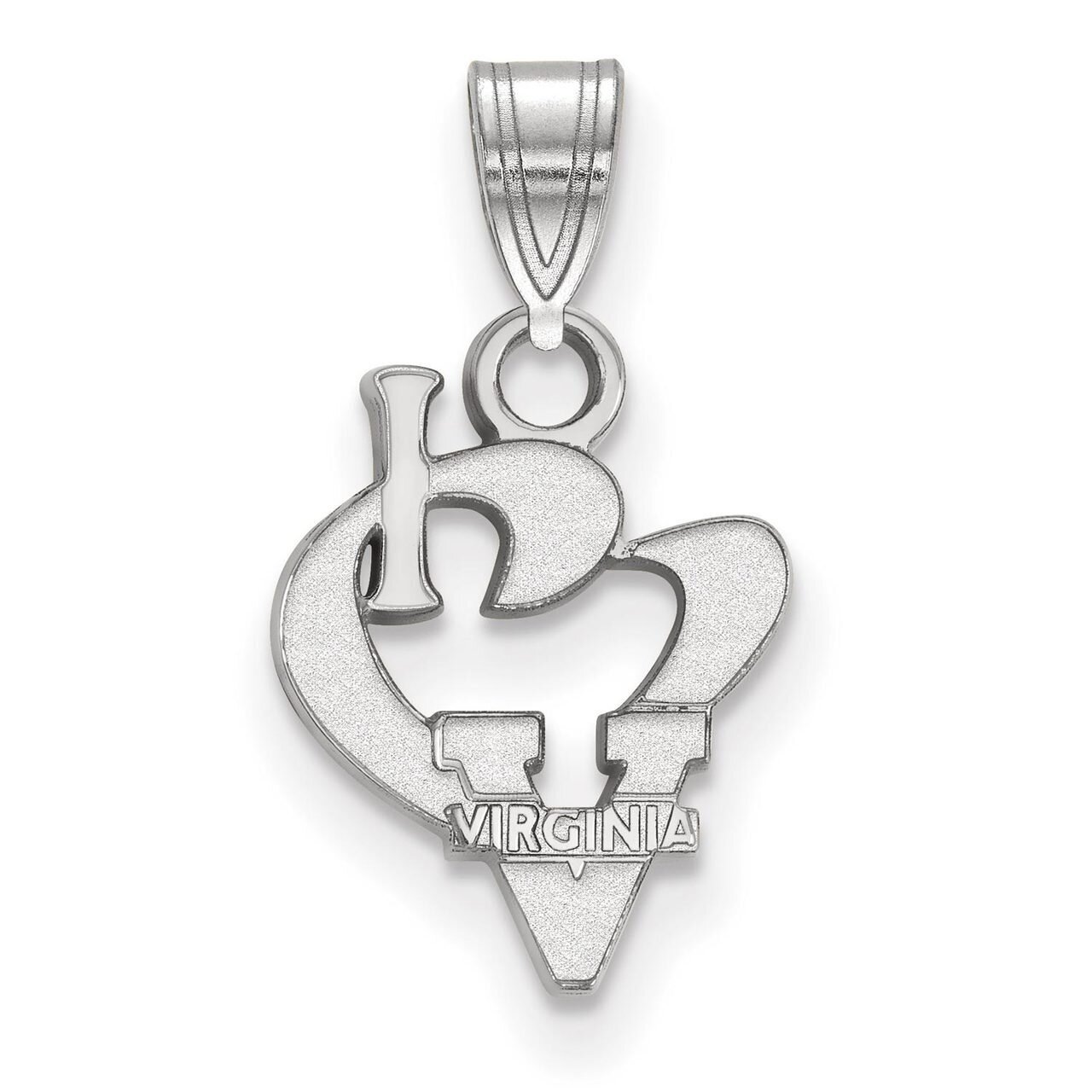 University of Virginia Small I love Logo Sterling Silver SS019UVA, MPN: SS019UVA, 886774723433