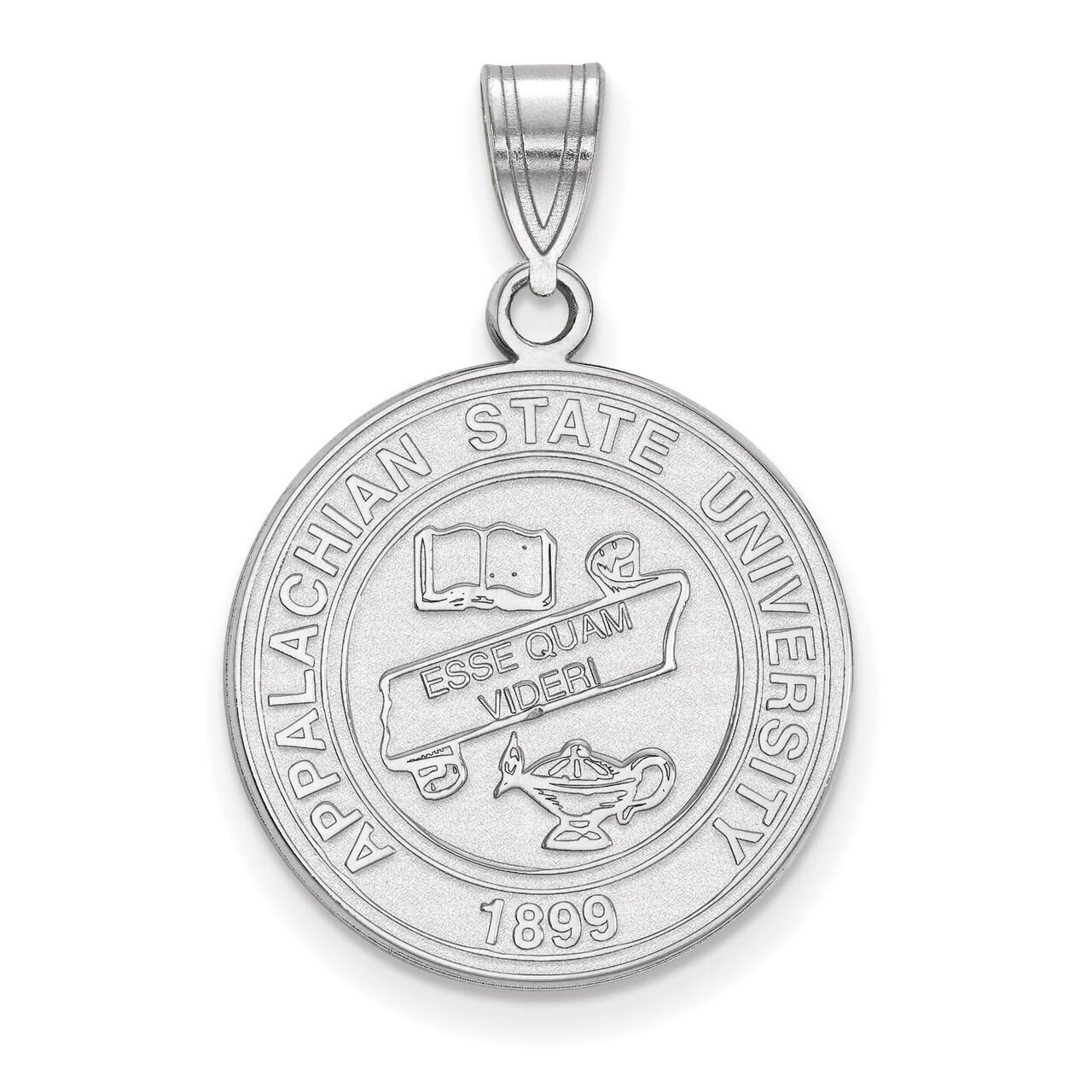 Appalachian State University Large Crest Sterling Silver SS020APS